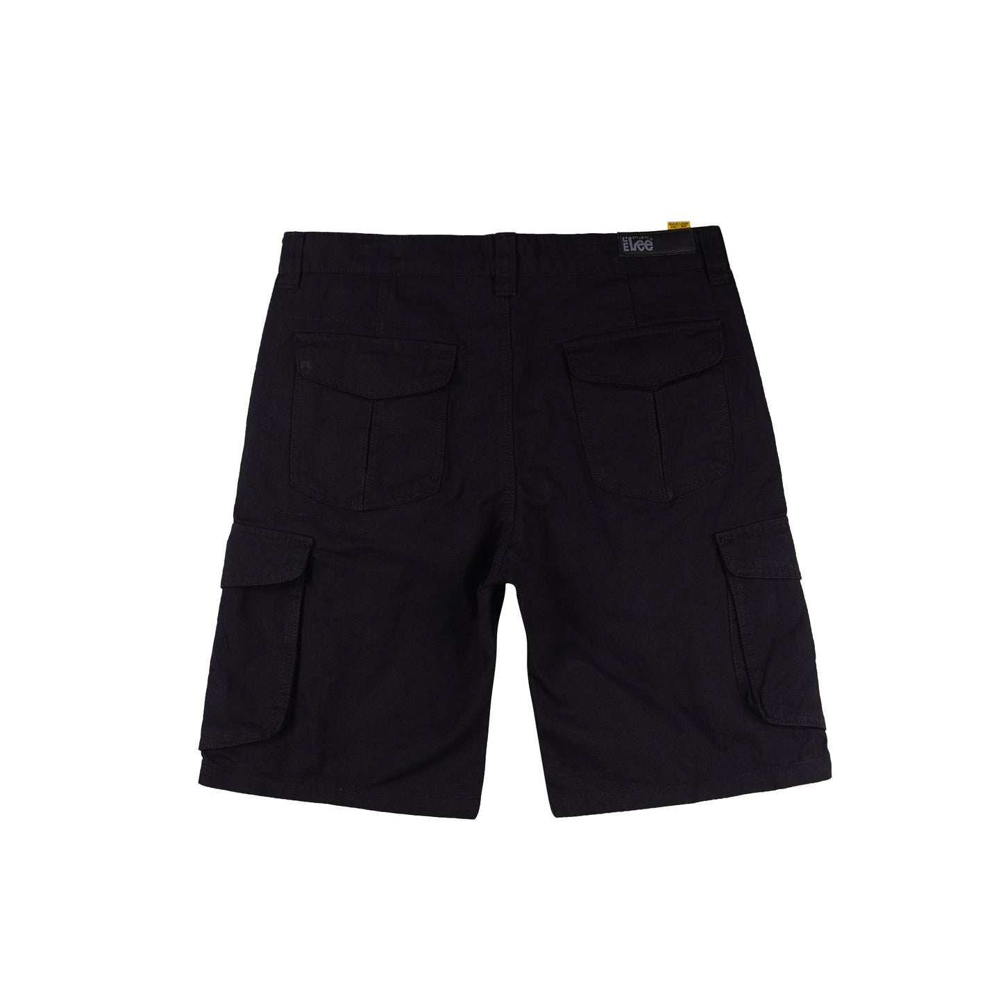 Stylistic Mr. Lee Men's Basic Non-Denim Cargo Short Mid Waist 174606 (Black)