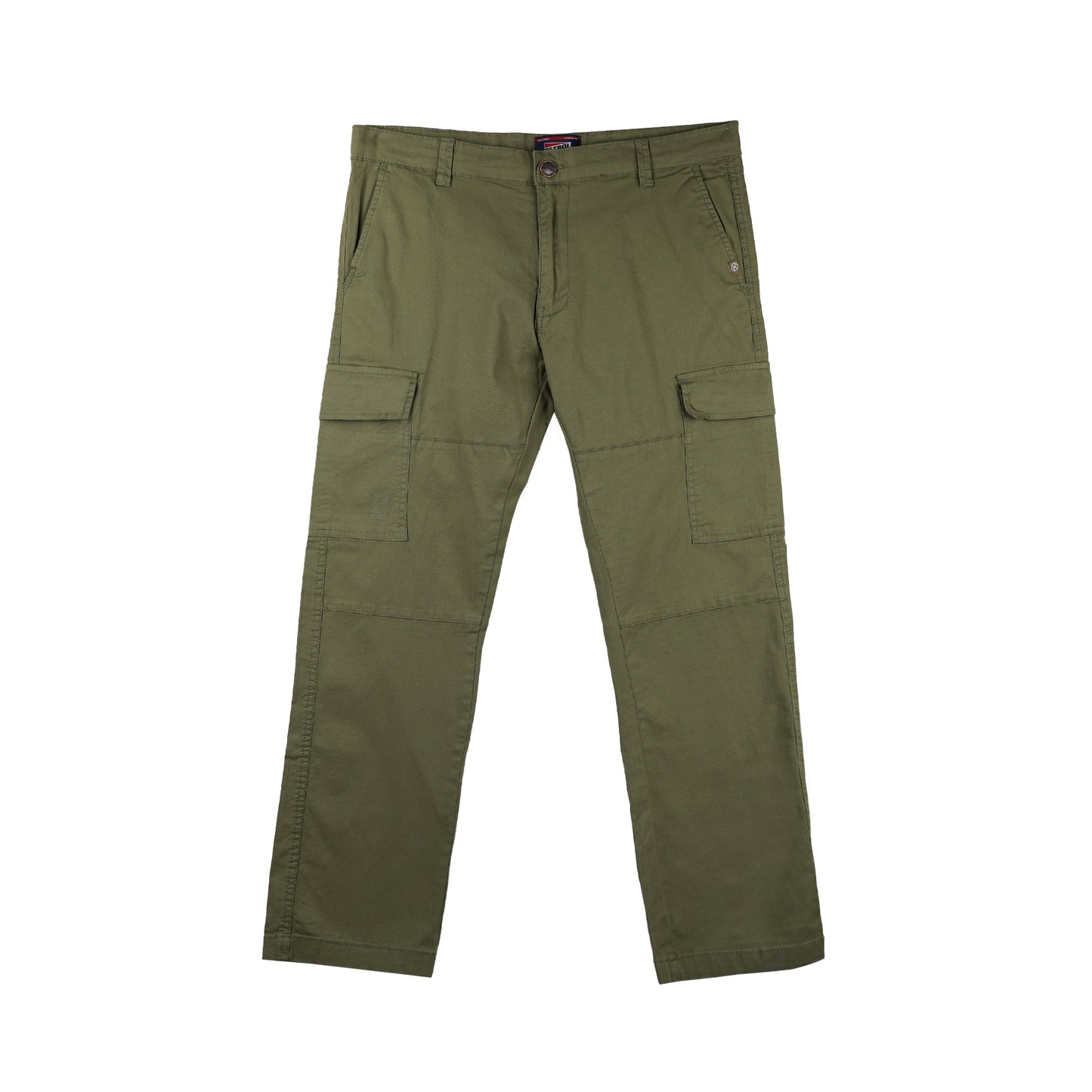Petrol Men's Basic Non-Denim Cargo Pants Mid-Rise Fitting 175588 (Olive)