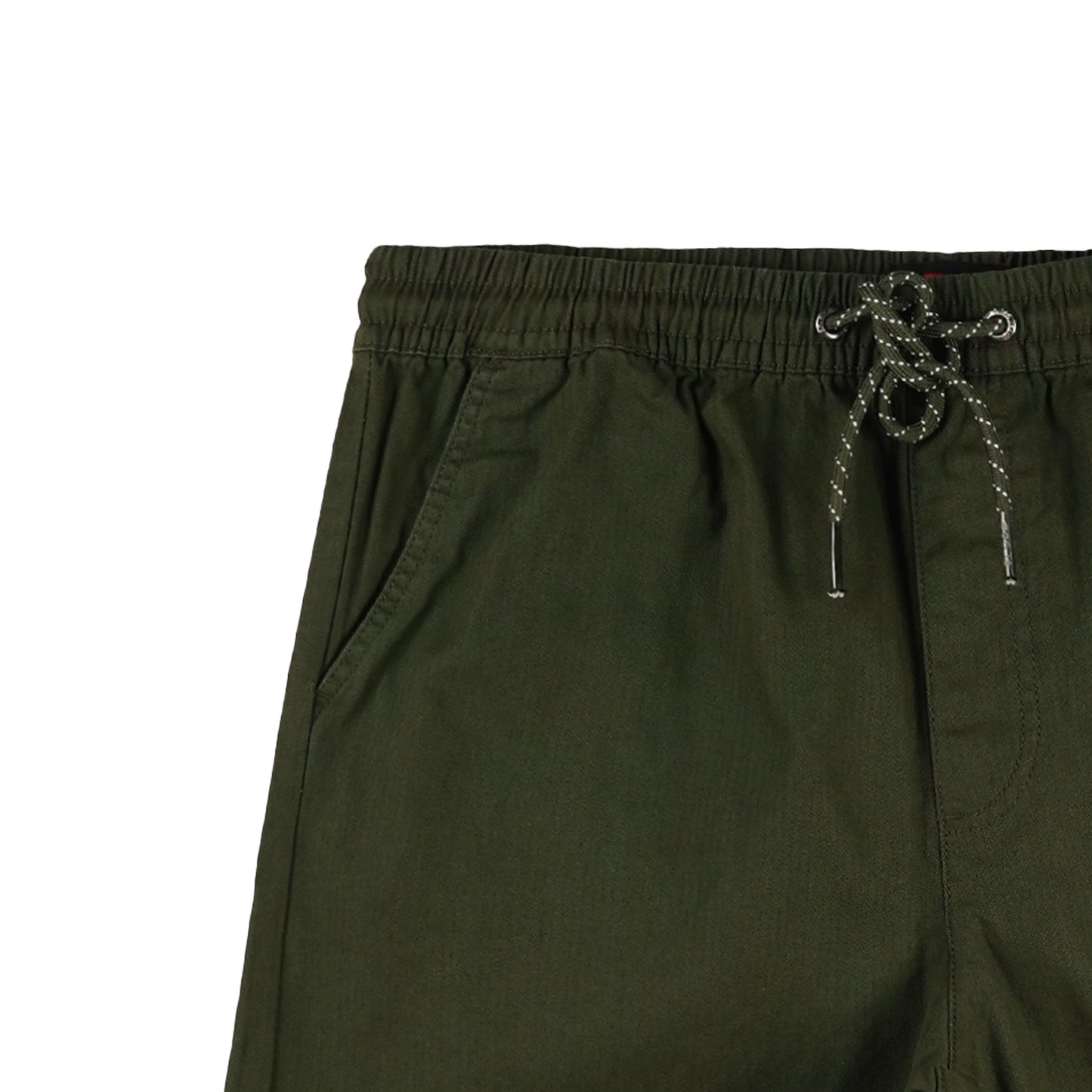 RRJ Men's Basic Non-Denim Jogger Pants Mid-Rise 175678 (Fatigue)