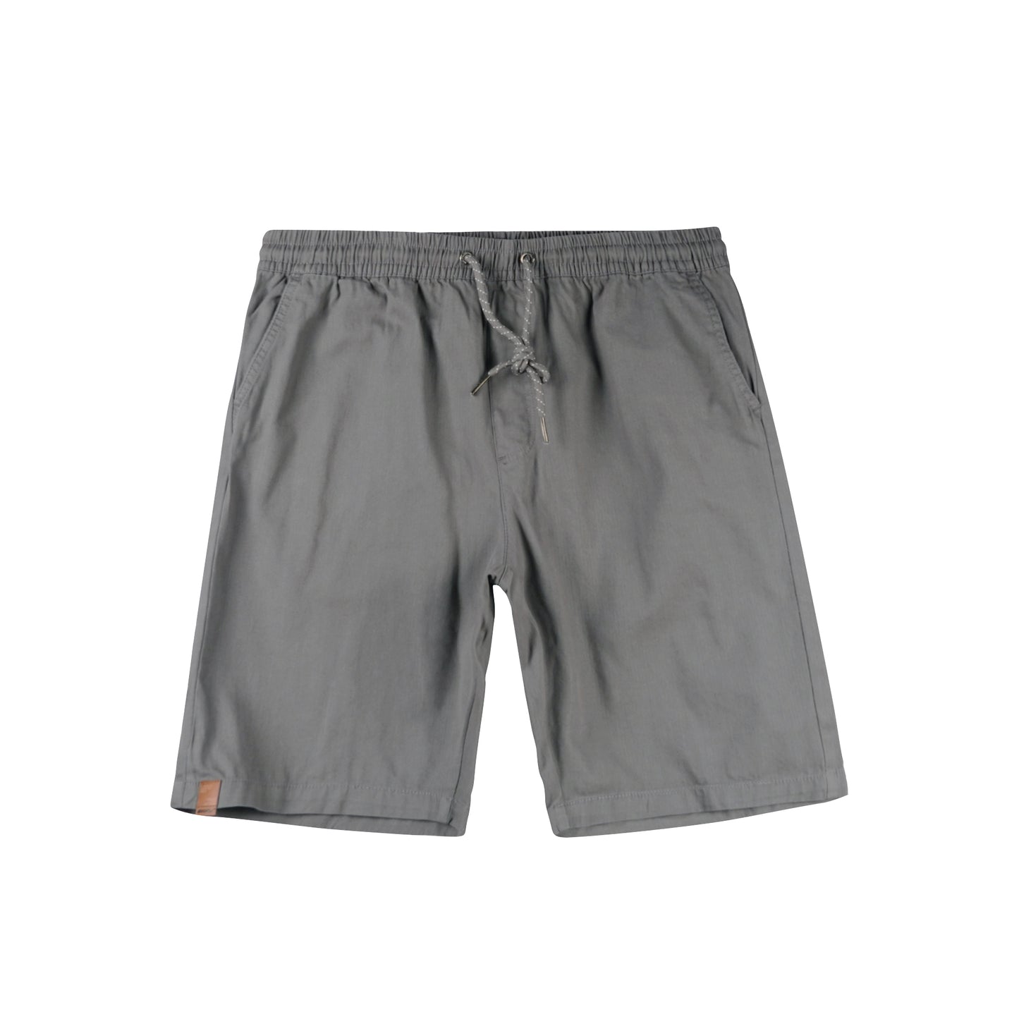 RRJ Men's Basic Non-Denim Jogger Pants Mid-Rise 175678 (Gray)