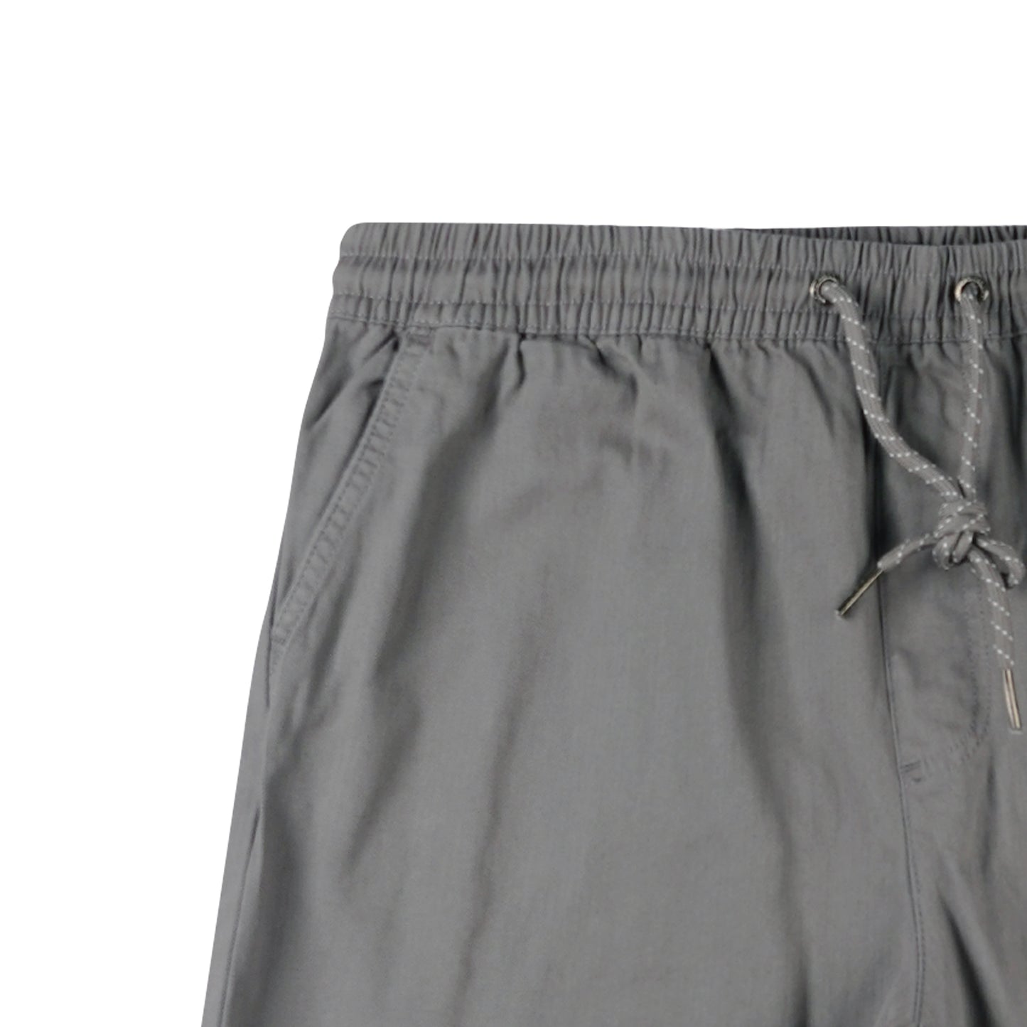 RRJ Men's Basic Non-Denim Jogger Pants Mid-Rise 175678 (Gray)