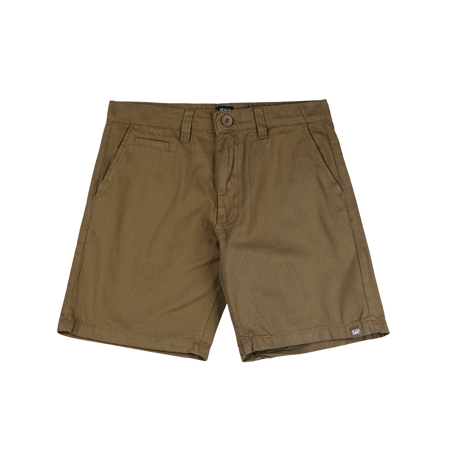 Stylistic Mr. Lee Men's Basic Non-Denim Tapered Short Mid Waist 178728 (Moss)