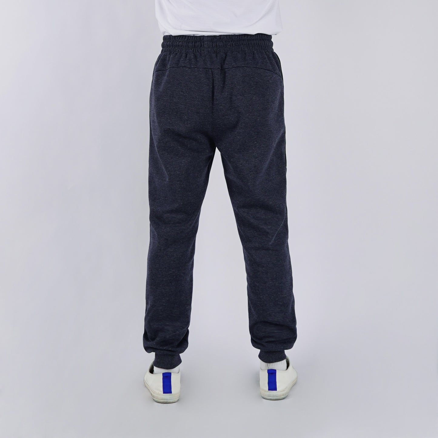 RRJ Men's Basic Non-Denim Jogger Pants Mid-Rise 1717707 (Dark Navy)
