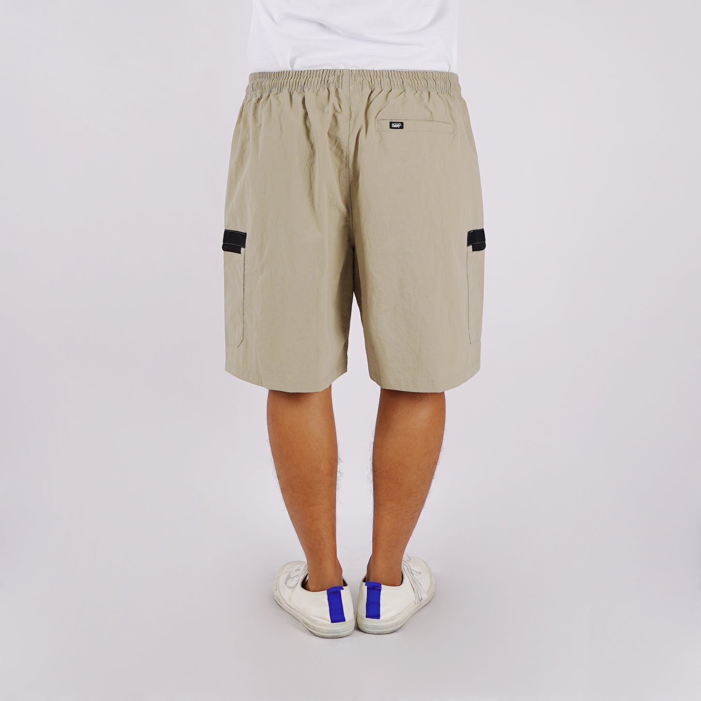 Stylistic Mr. Lee Men's Basic Non-Denim Cargo Short Mid Waist 180422 (Khaki)