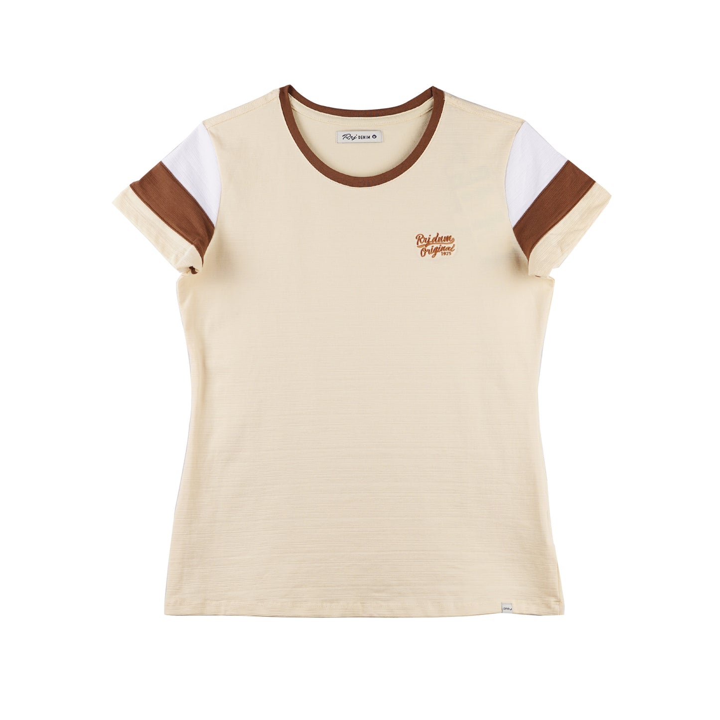 RRJ Ladies Basic Tees Regular Fitting 134683 (Beige)