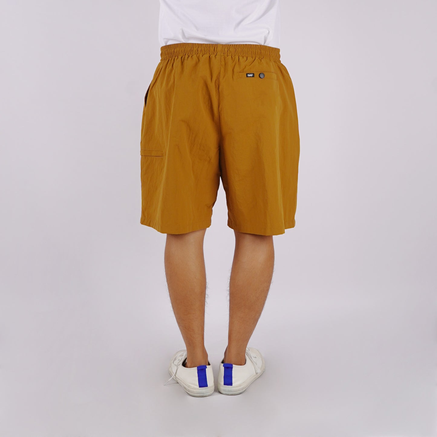 Stylistic Mr. Lee Men's Basic Non-Denim Cargo Short Mid Waist 180440 (Mustard)