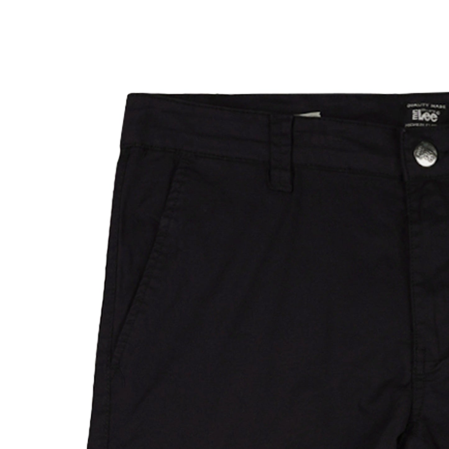 Stylistic Mr. Lee Men's Basic Non-Denim Cargo Pants Mid Waist 176813 (Black)
