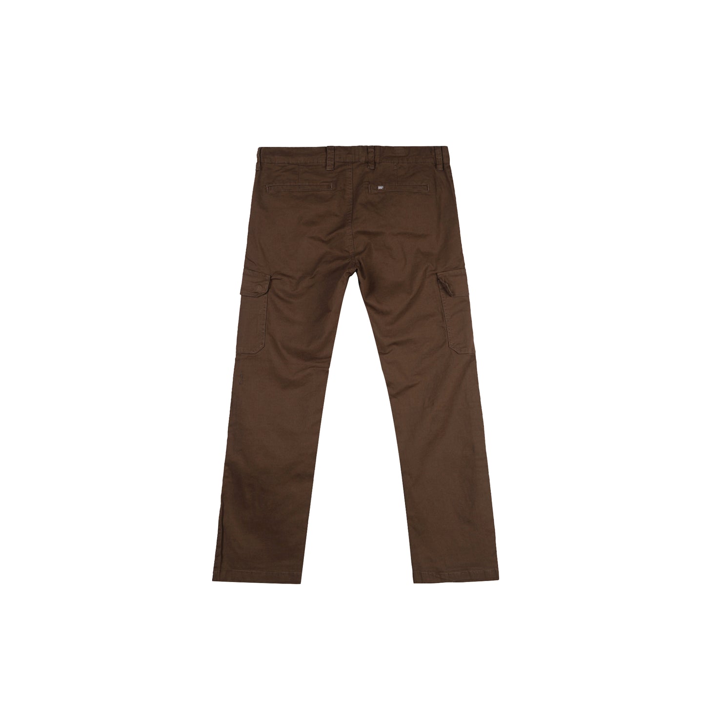 Stylistic Mr. Lee Men's Basic Non-Denim Cargo Pants Mid Waist 176801 (Choco Brown)