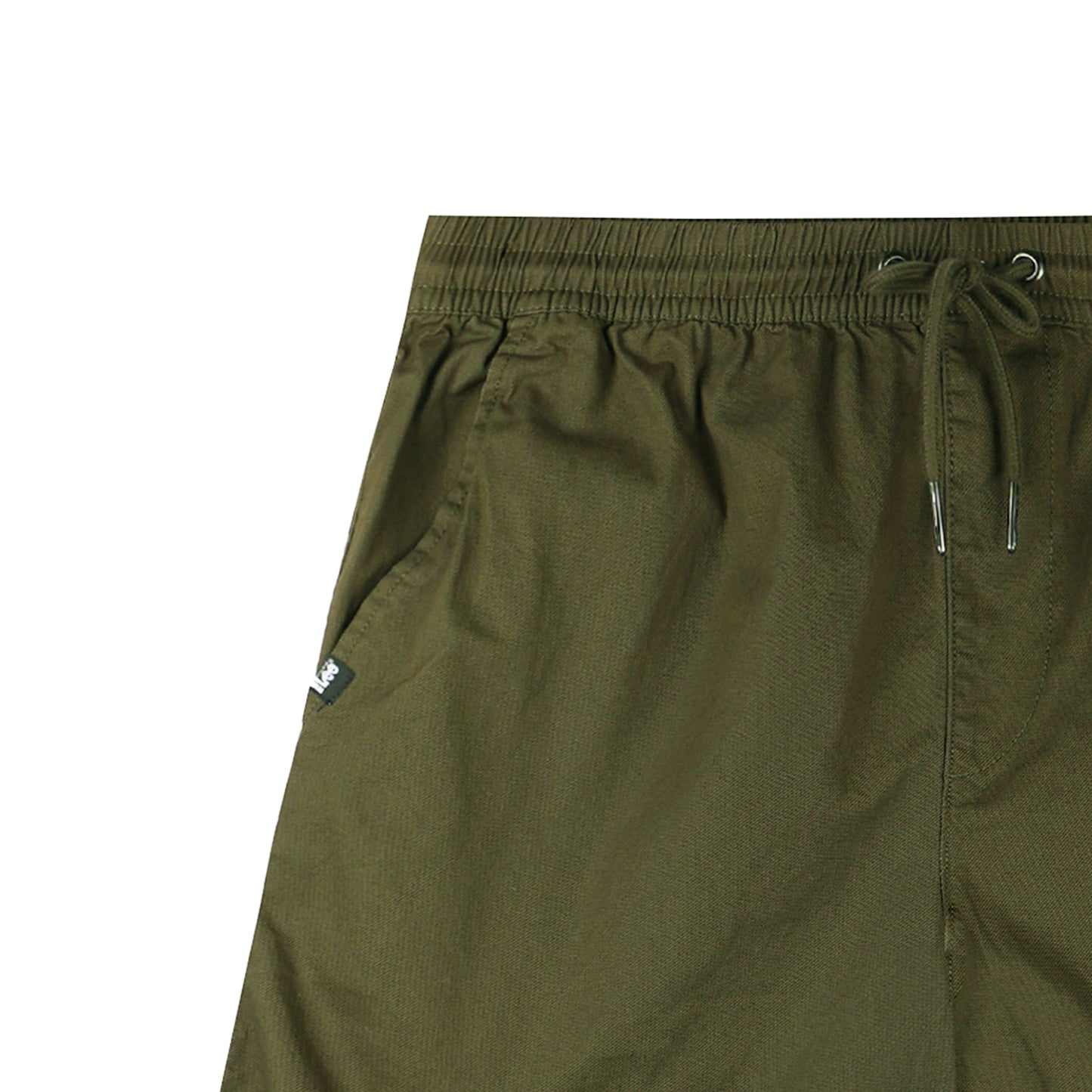 Stylistic Mr. Lee Men's Basic Non-Denim Jogger Short Mid Waist 180948-U (Fatigue)