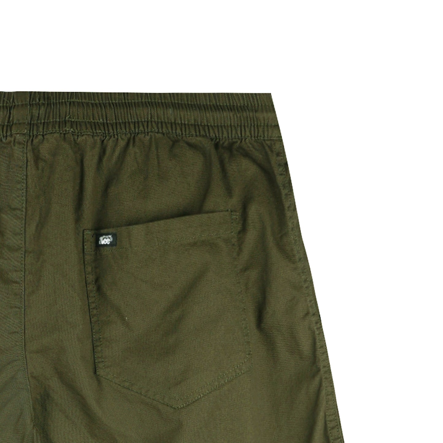 Stylistic Mr. Lee Men's Basic Non-Denim Jogger Short Mid Waist 180948-U (Fatigue)