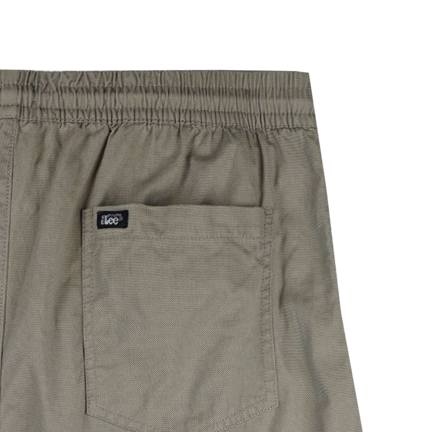 Stylistic Mr. Lee Men's Basic Non-Denim Jogger Short Mid Waist 180948-U (Sand)