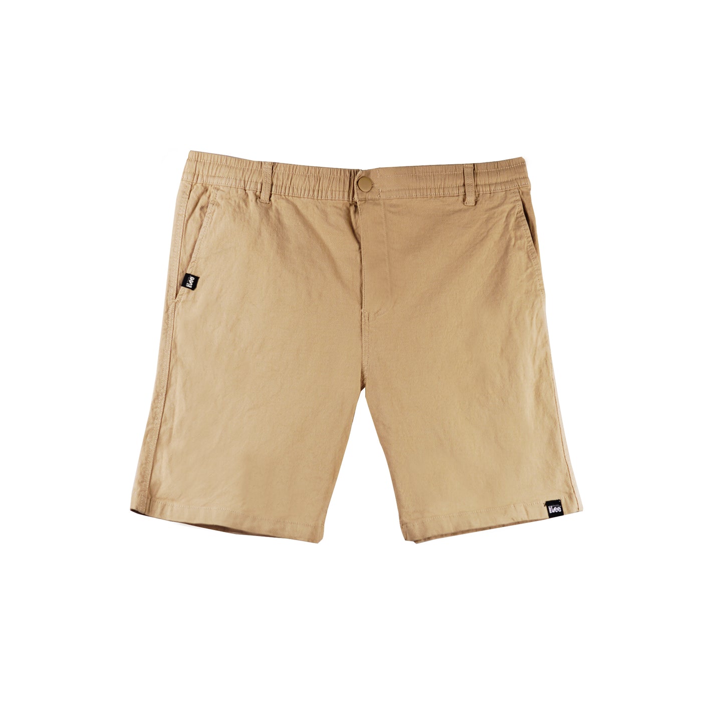 Stylistic Mr. Lee Men's Basic Non-Denim Hybrid Short Mid Waist 180166-U (Beige)