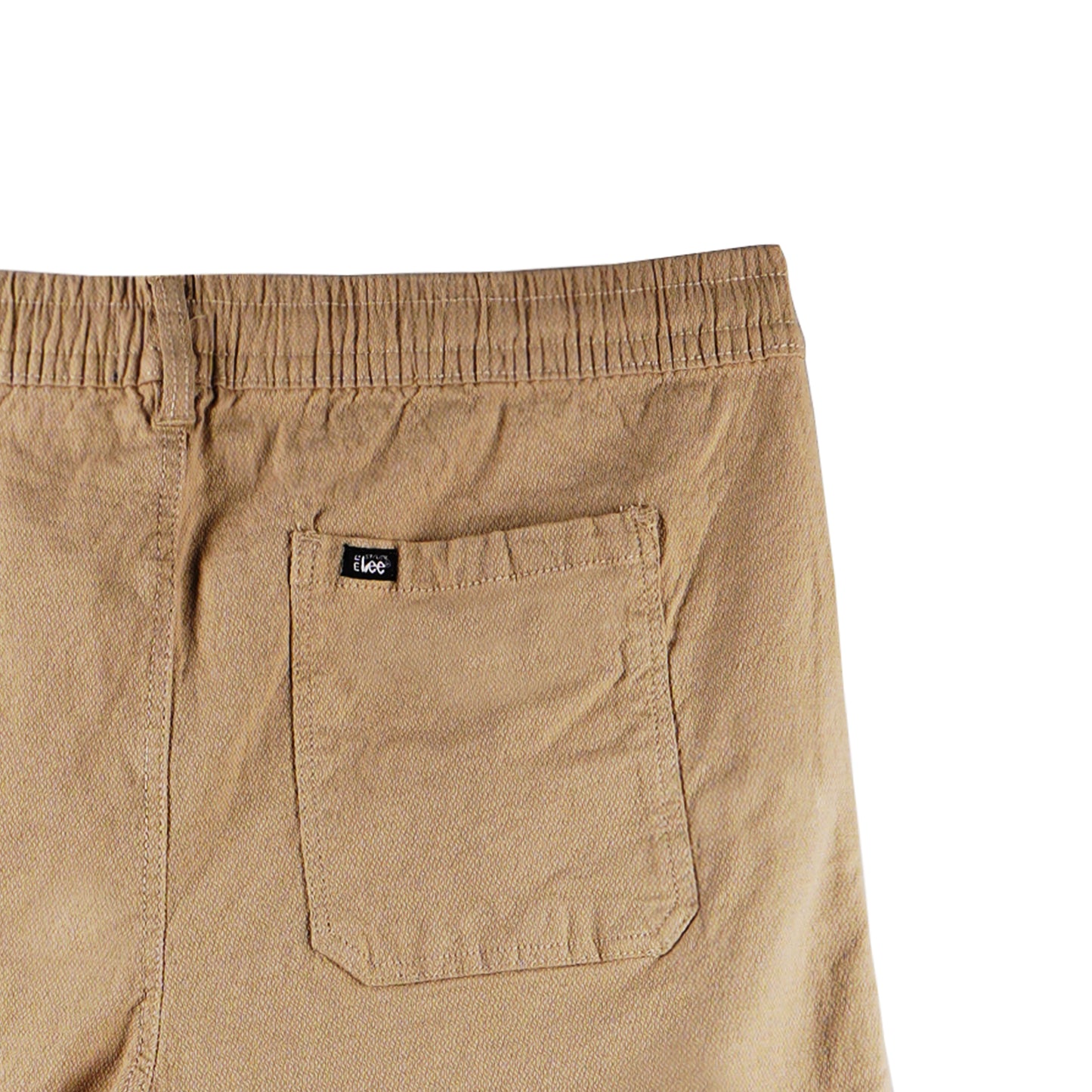Stylistic Mr. Lee Men's Basic Non-Denim Hybrid Short Mid Waist 180166-U (Beige)
