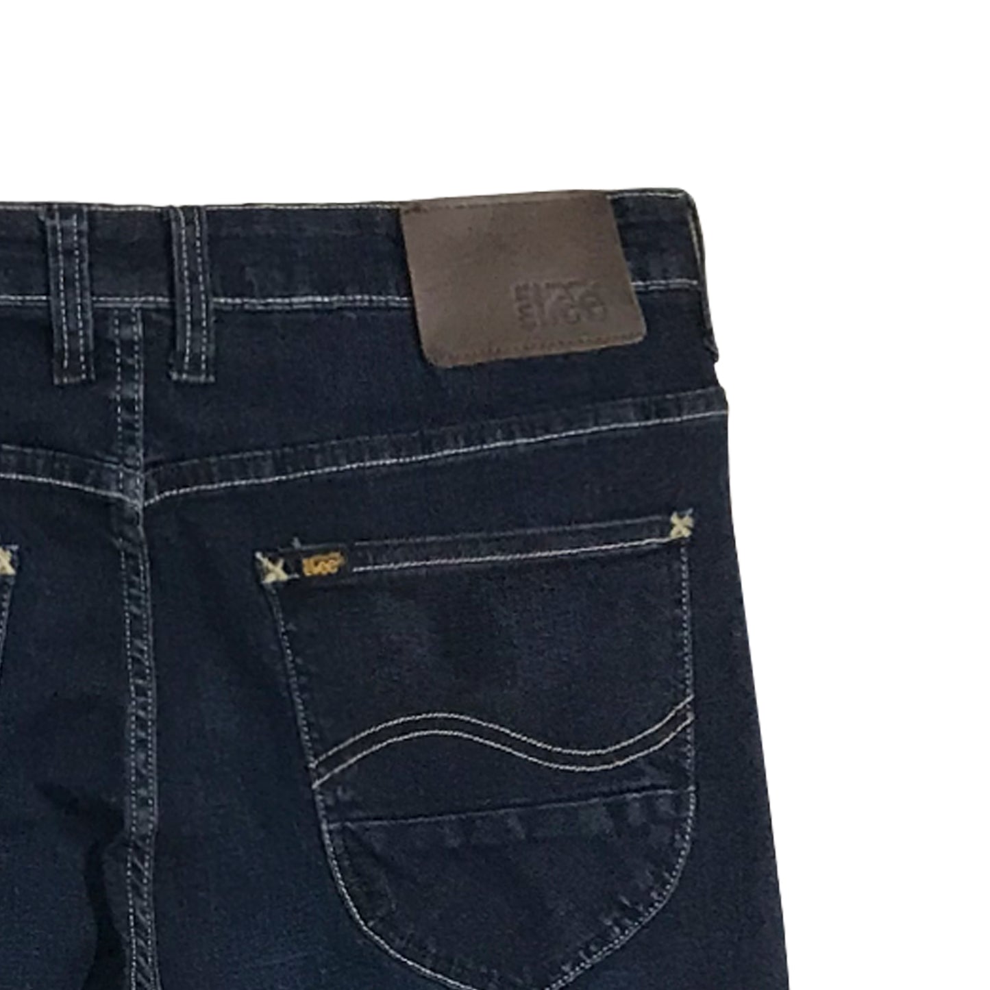 Stylistic Mr. Lee Men's Basic Denim Pants Super Skinny 174938-U (Dark Shade)