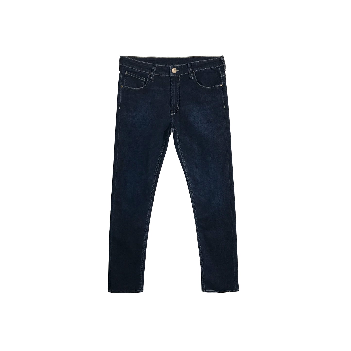 Stylistic Mr. Lee Men's Basic Denim Pants Super Skinny 174938-U (Dark Shade)