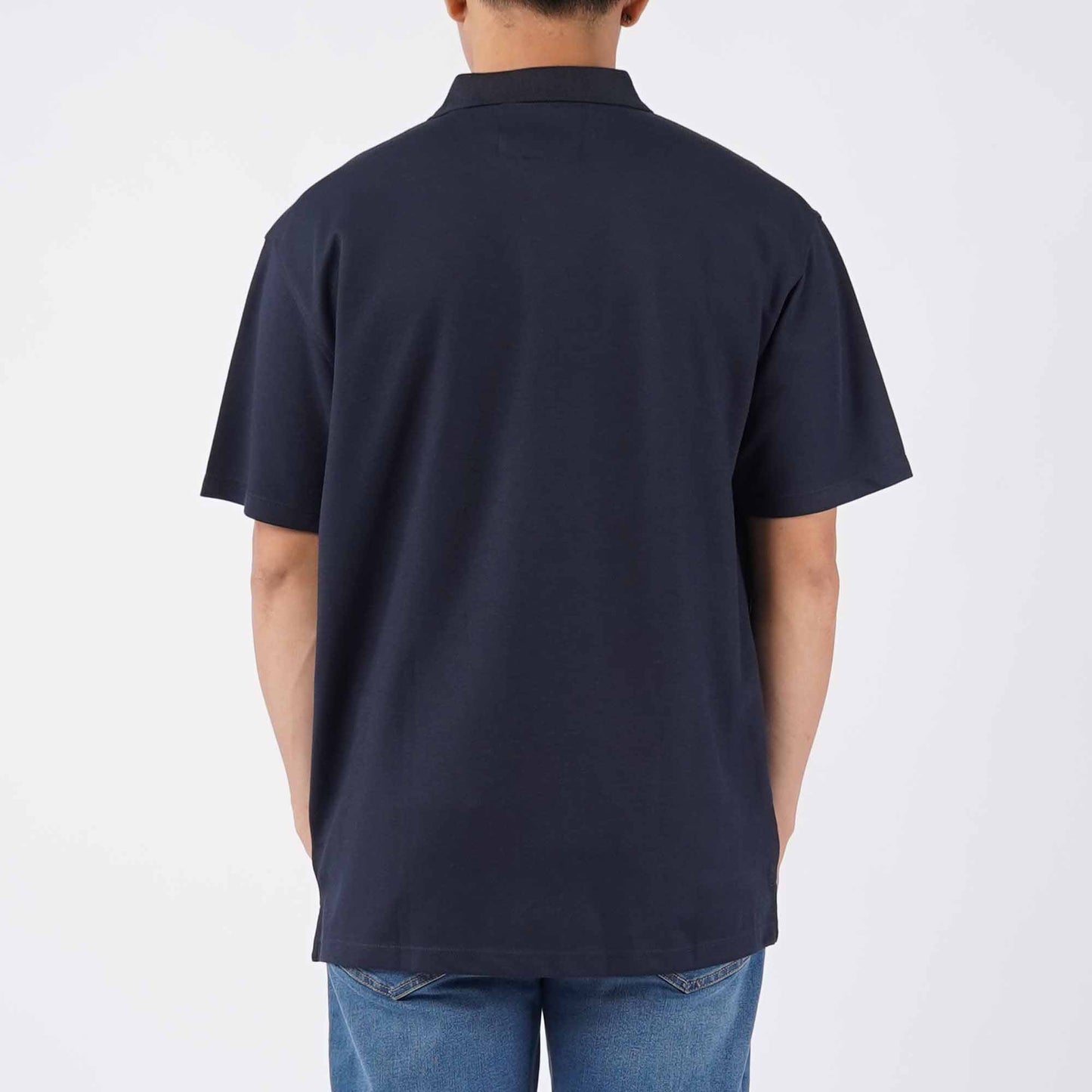 Petrol Men's Basic Collared Shirt Comfort Fitting 182522 (Navy)