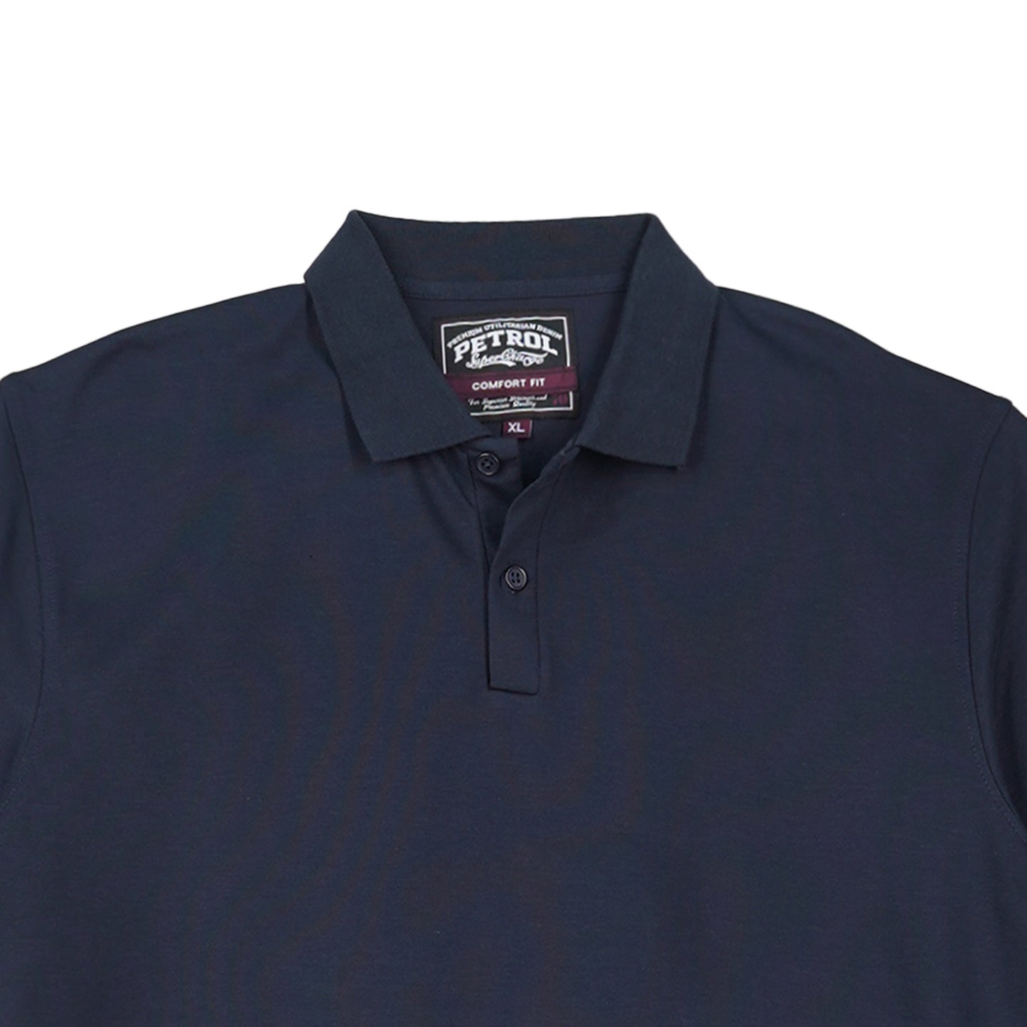 Petrol Men's Basic Collared Shirt Comfort Fitting 182522 (Navy)