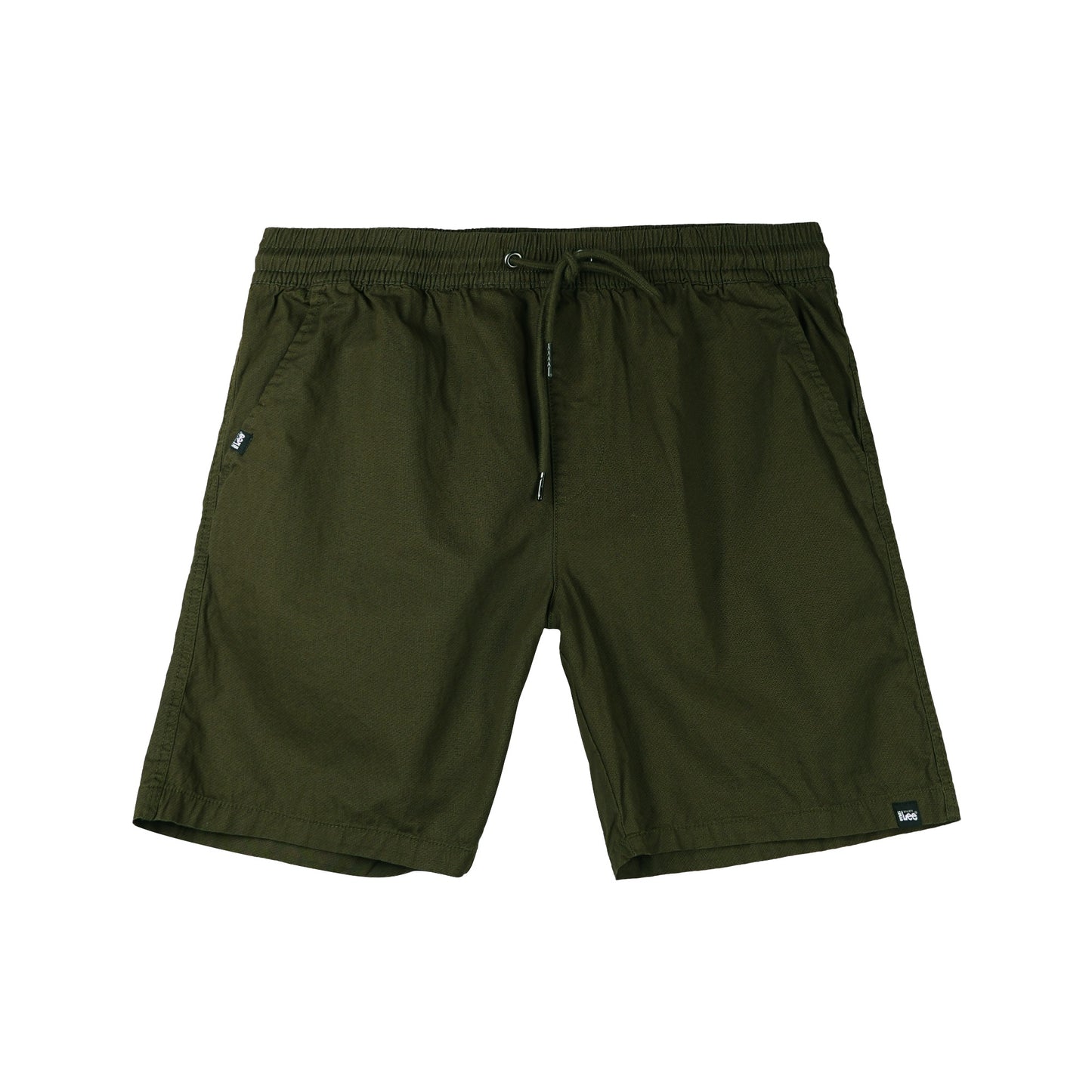 Stylistic Mr. Lee Men's Basic Non-Denim Jogger Short Mid Waist 180930-U (Fatigue)