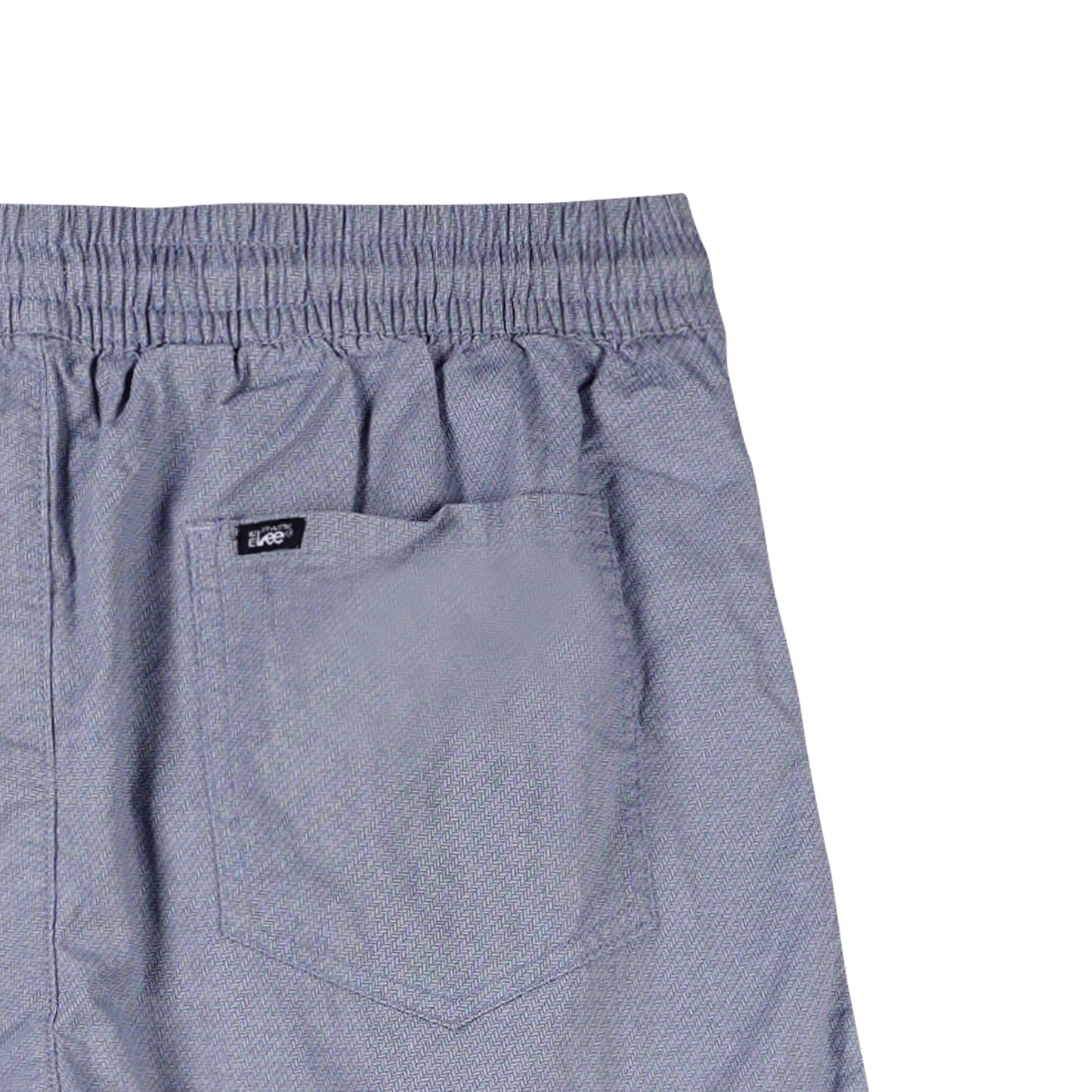 Stylistic Mr. Lee Men's Basic Non-Denim Jogger Short Mid Waist 180930-U (Powder Blue)