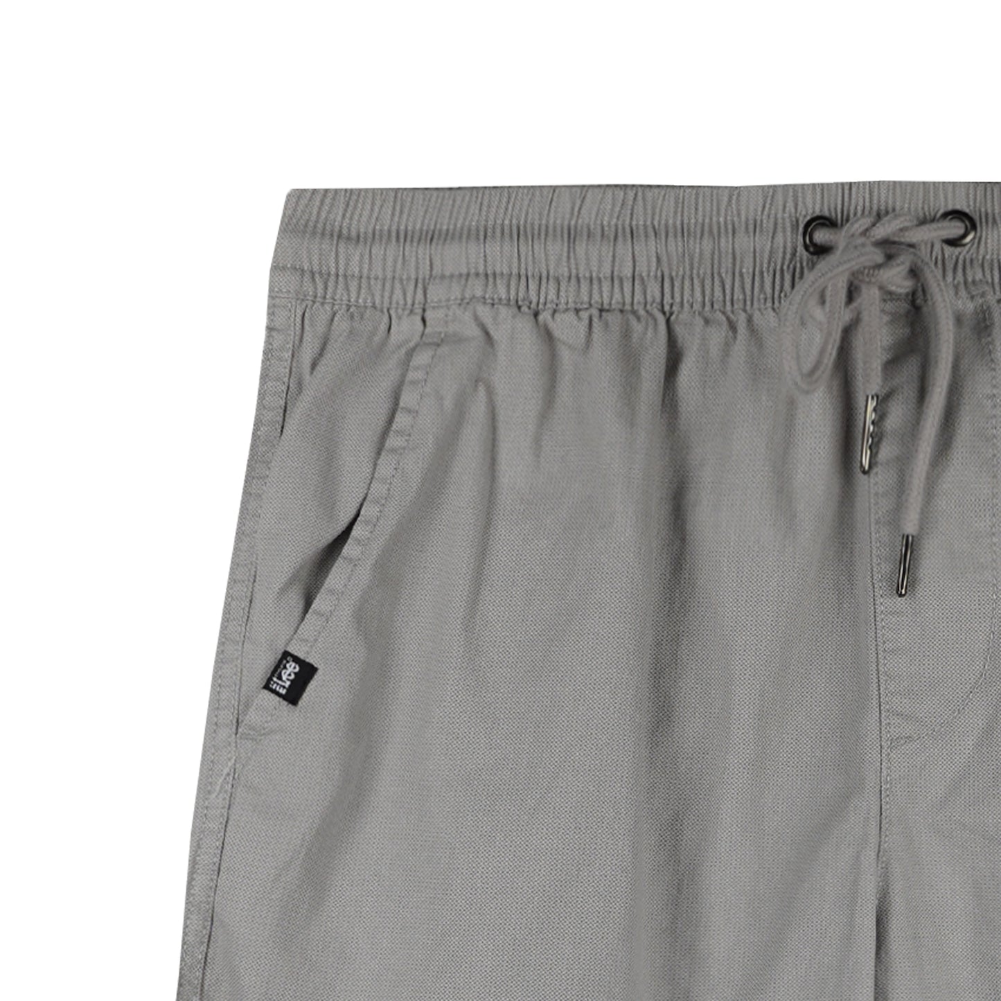 Stylistic Mr. Lee Men's Basic Non-Denim Jogger Short Mid Waist 180789-U (Gray)