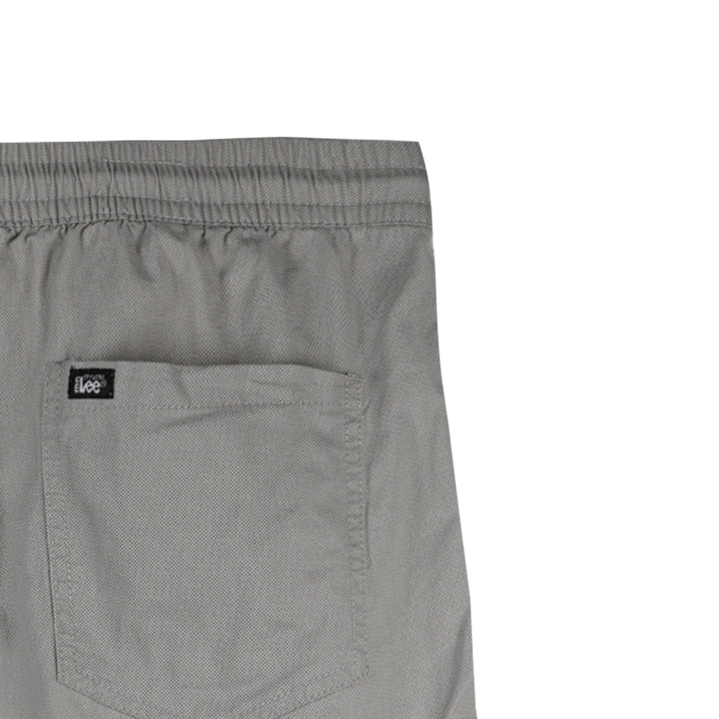 Stylistic Mr. Lee Men's Basic Non-Denim Jogger Short Mid Waist 180789-U (Gray)