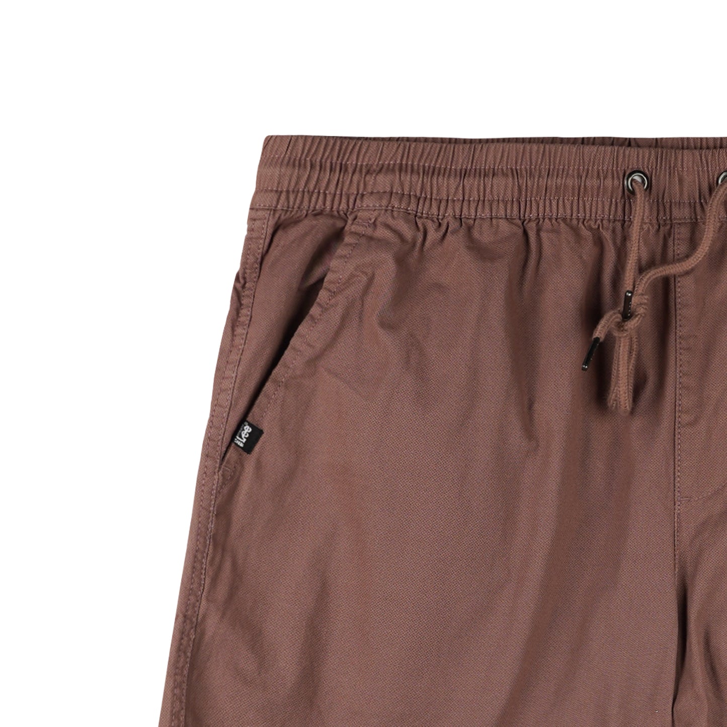 Stylistic Mr. Lee Men's Basic Non-Denim Jogger Short Mid Waist 180789-U (Old Rose)