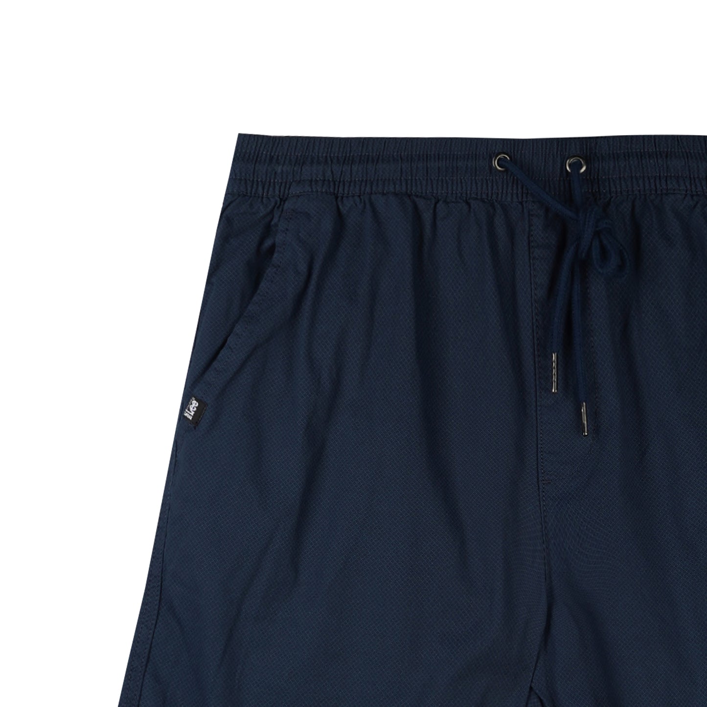 Stylistic Mr. Lee Men's Basic Non-Denim Jogger Short Mid Waist 182672-U (Navy)