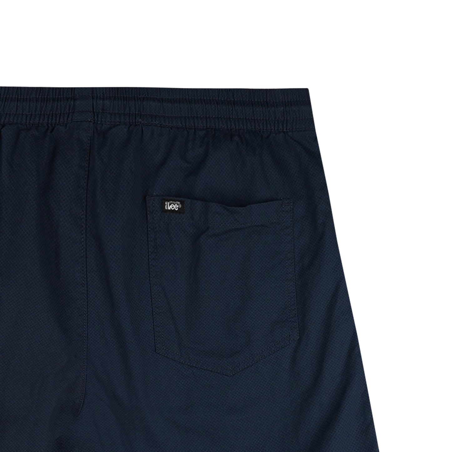 Stylistic Mr. Lee Men's Basic Non-Denim Jogger Short Mid Waist 182672-U (Navy)