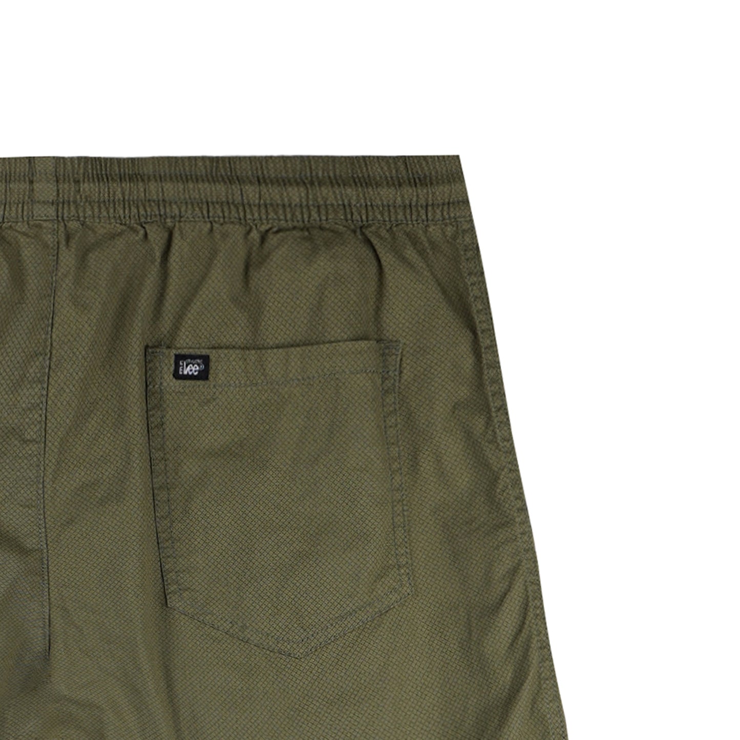 Stylistic Mr. Lee Men's Basic Non-Denim Jogger Short Mid Waist 182672-U (Sage)