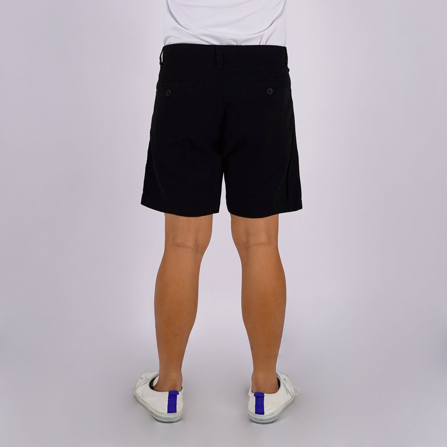 Petrol Men's Basic Non-Denim Tapered Short Mid-Rise 176693 (Black)