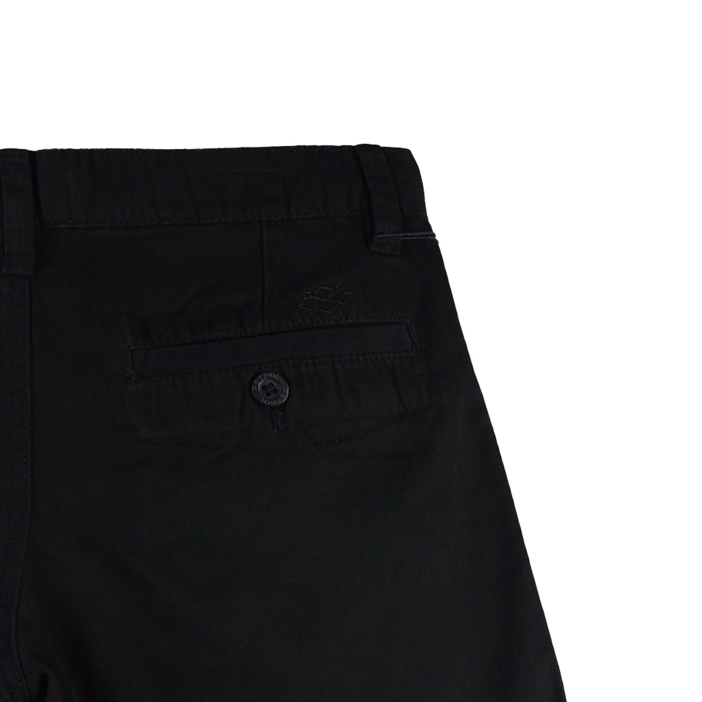 Petrol Men's Basic Non-Denim Tapered Short Mid-Rise 176693 (Black)