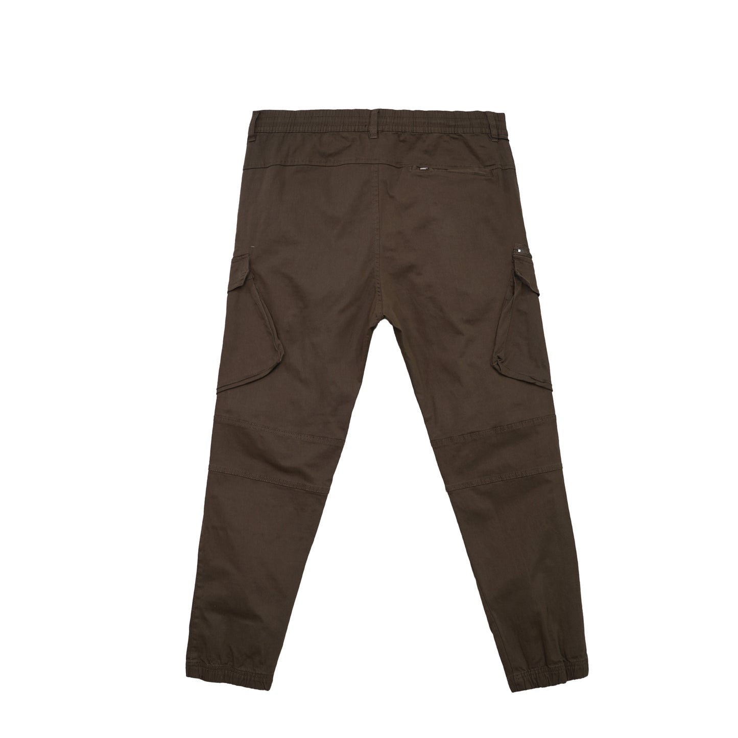Stylistic Mr. Lee Men's Basic Non-Denim Cargo Pants Mid Waist 177215 (Choco Brown)