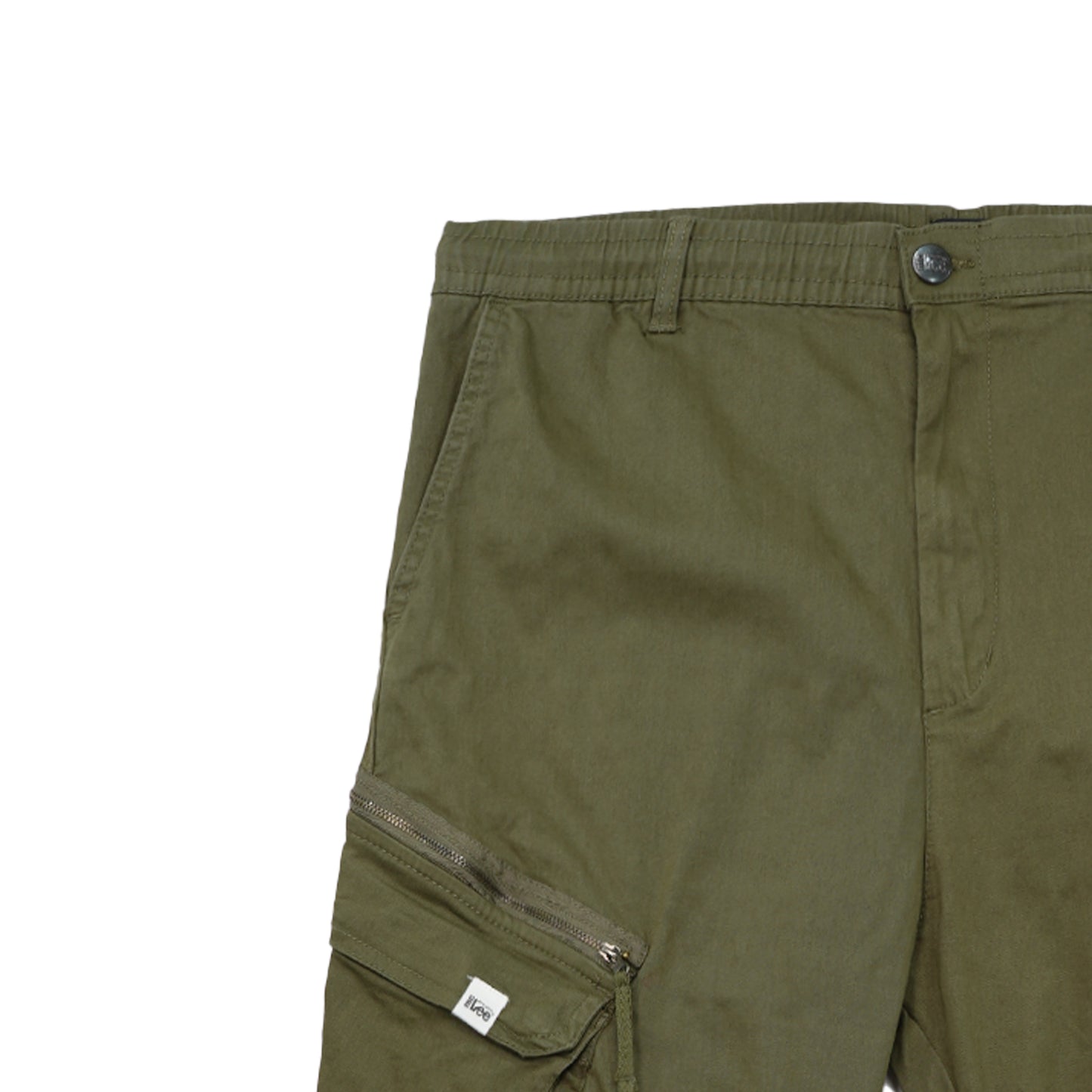 Stylistic Mr. Lee Men's Basic Non-Denim Cargo Pants Mid Waist 177215 (Fatigue)