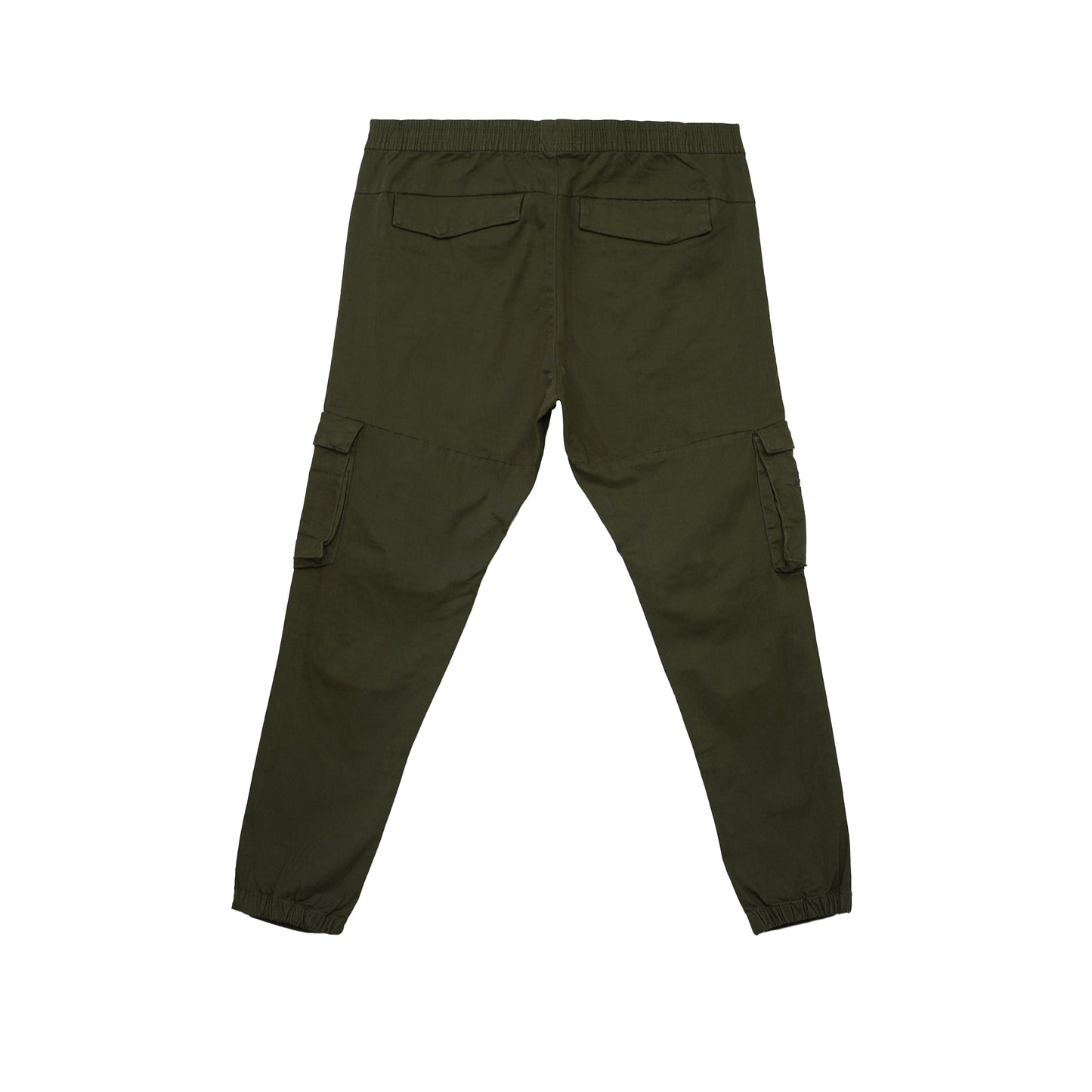 Petrol Men's Basic Non-Denim Cargo Pants Mid-Rise 177193 (Dark Fatigue)