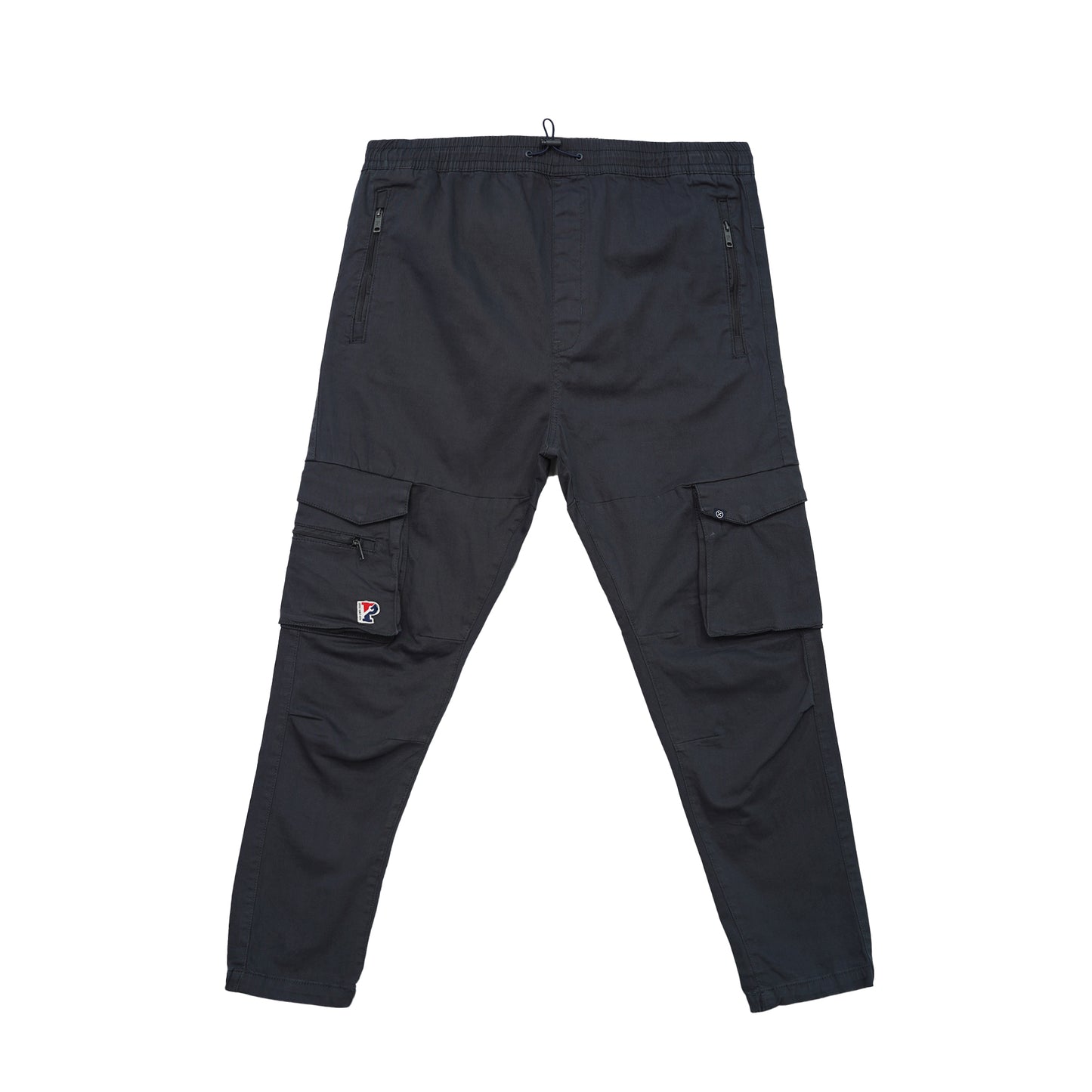 Petrol Men's Basic Non-Denim Cargo Pants Mid-Rise 177193 (Dark Navy)