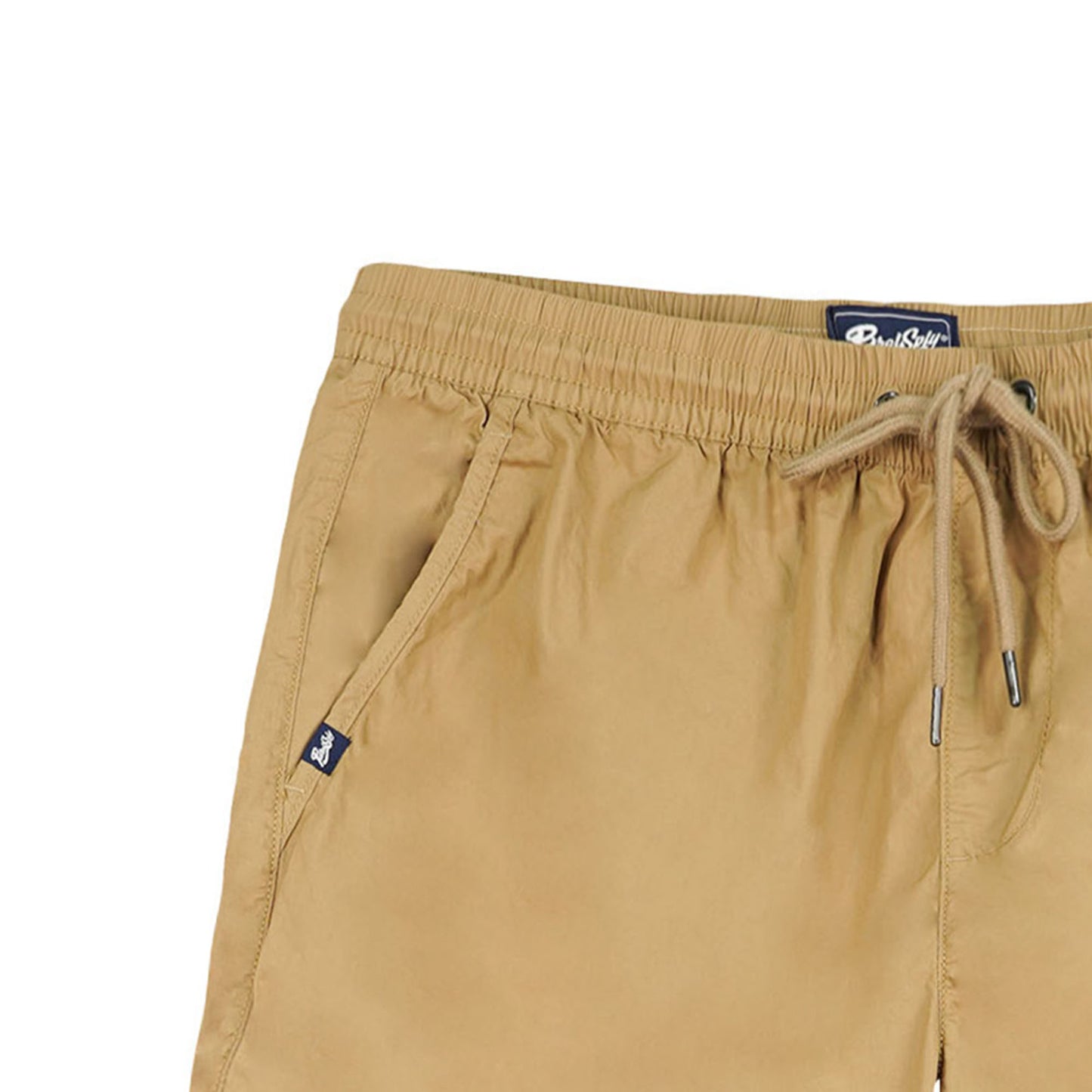 Petrol Men's Basic Non-Denim Jogger Short Mid-Rise 180913-U (Beige)