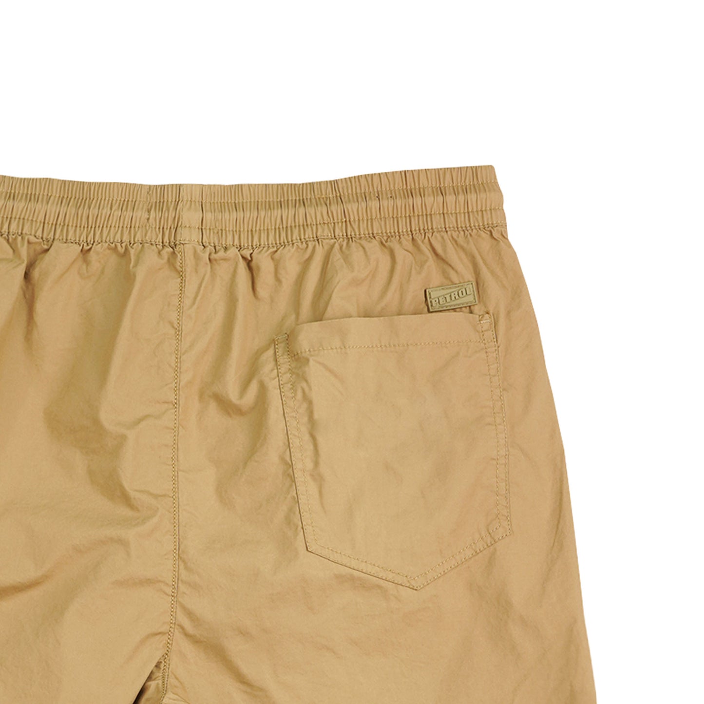Petrol Men's Basic Non-Denim Jogger Short Mid-Rise 180913-U (Beige)