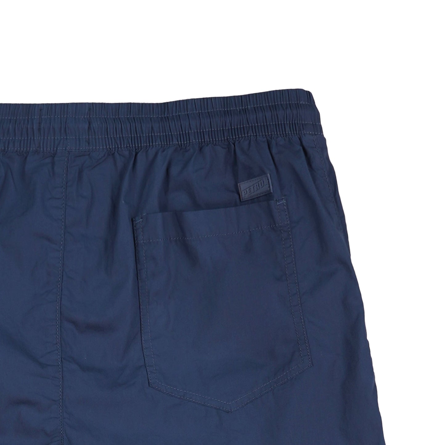 Petrol Men's Basic Non-Denim Jogger Short Mid-Rise 180913-U (Navy-Navy)
