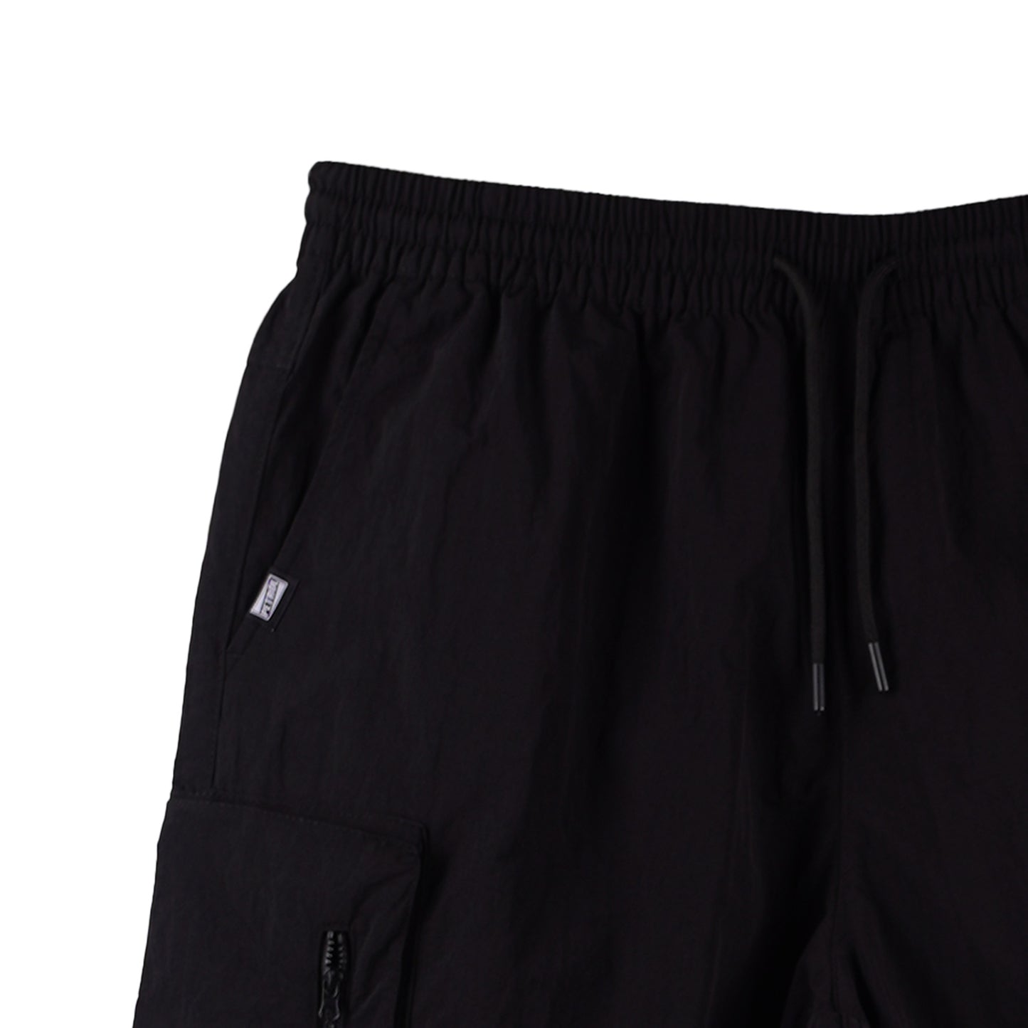 Petrol Men's Basic Non-Denim Cargo Short Mid-Rise 179216 (Black)