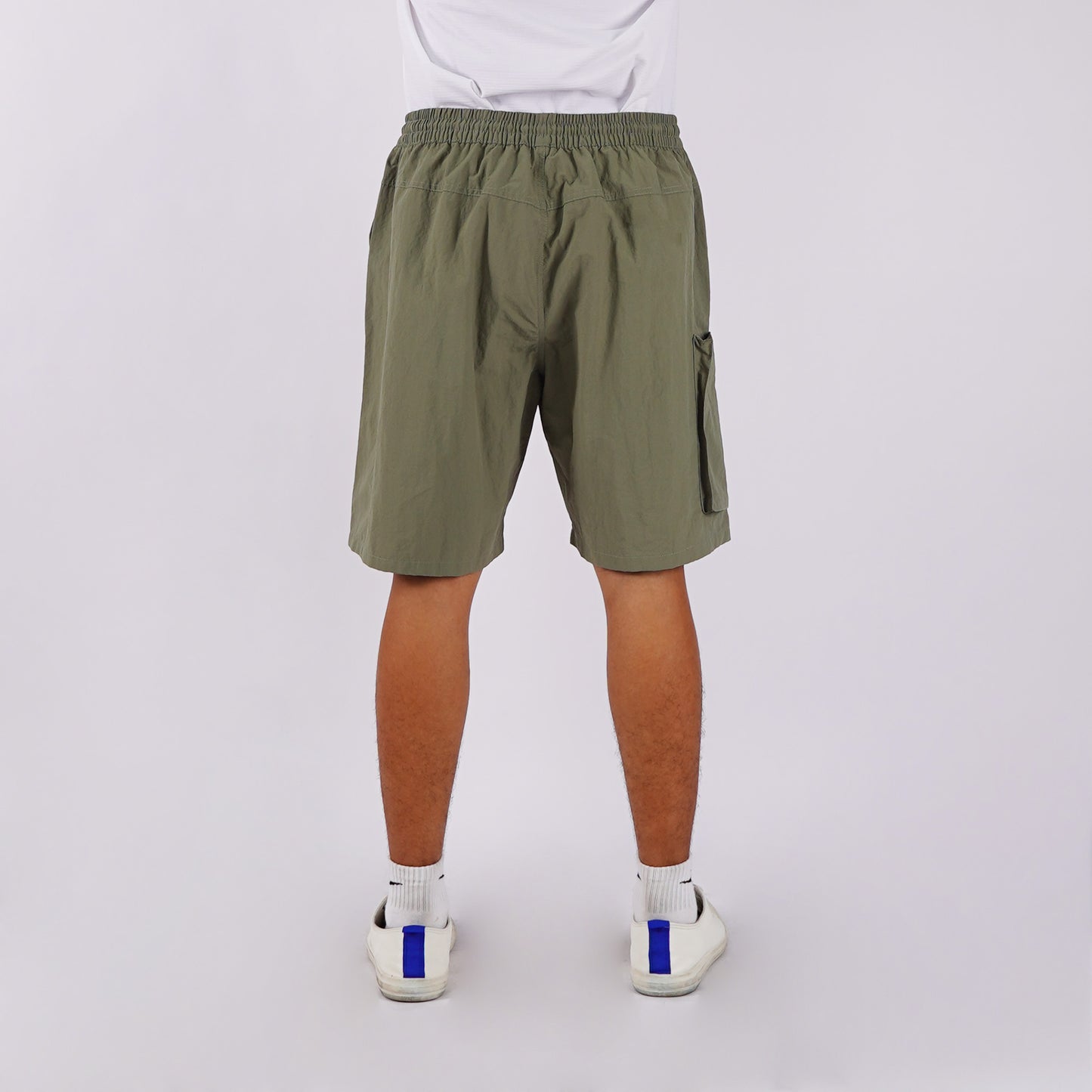 Petrol Men's Basic Non-Denim Cargo Short Mid-Rise 179216 (Sage)
