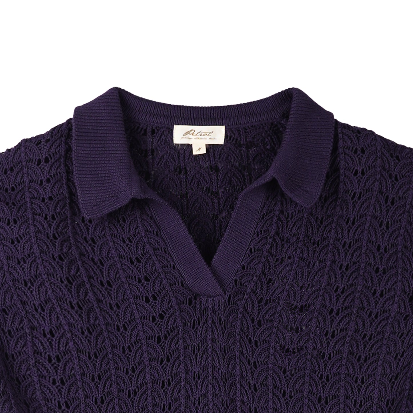 Petrol Ladies Basic Collared Shirt Regular Fit 168012 (Peacoat)