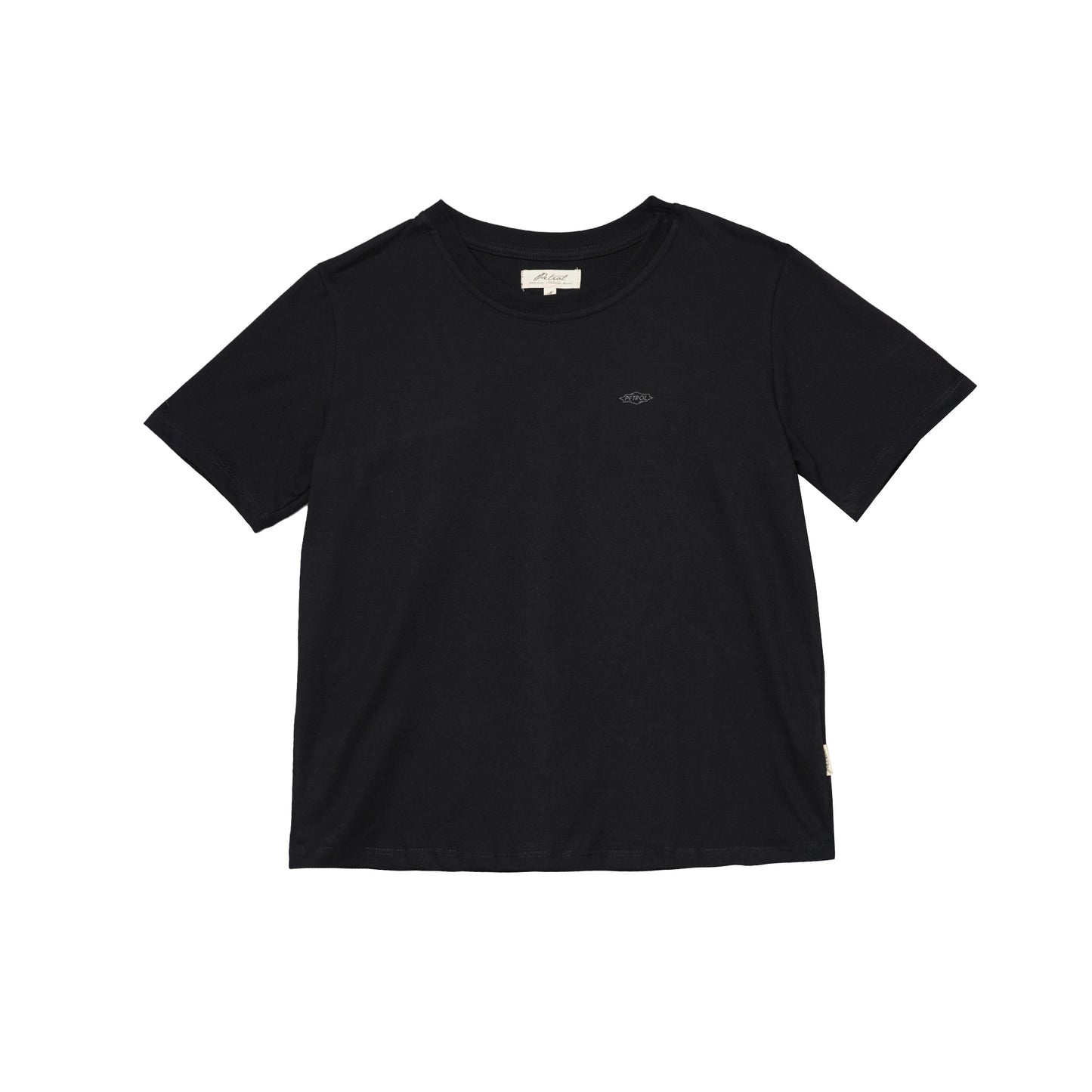 Petrol Ladies Basic Tees Boxy Fitting 170529-U (Black)