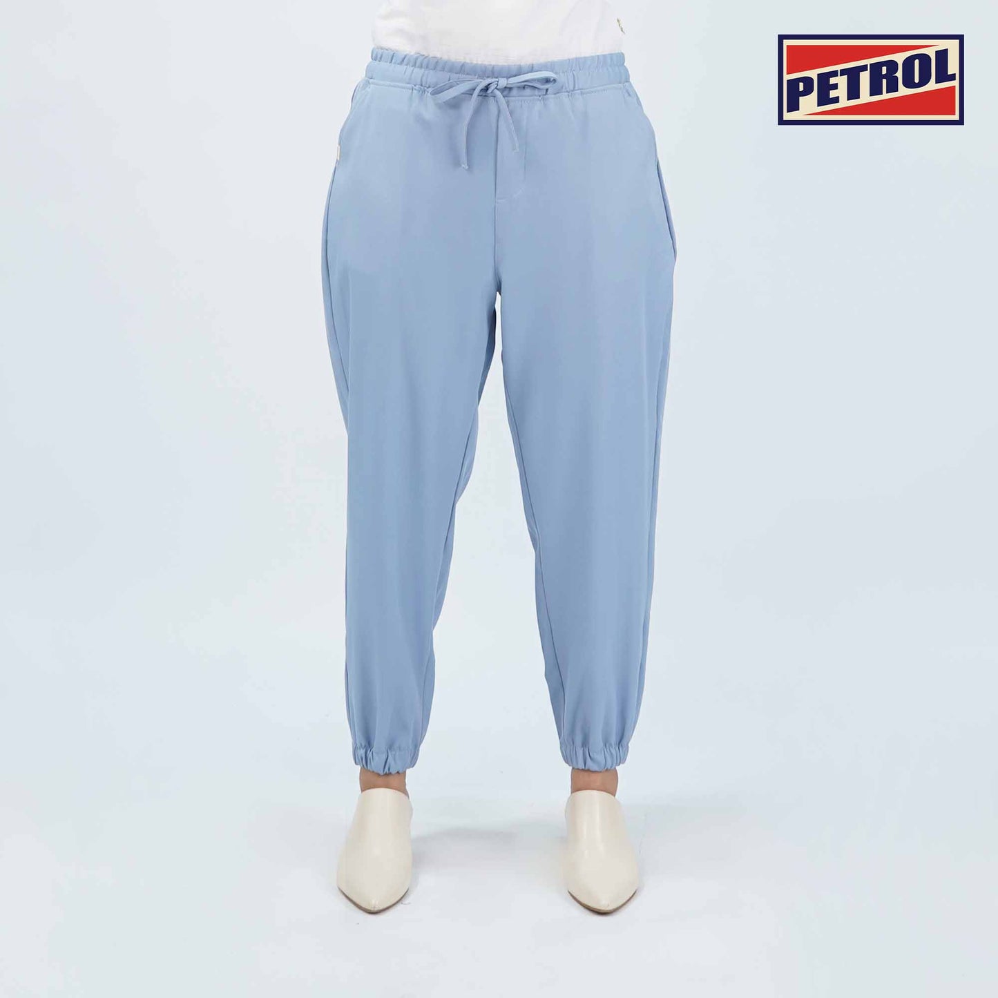 Petrol Ladies Basic Non-Denim Jogger Pants Mid-Rise 172964-U (Blue)