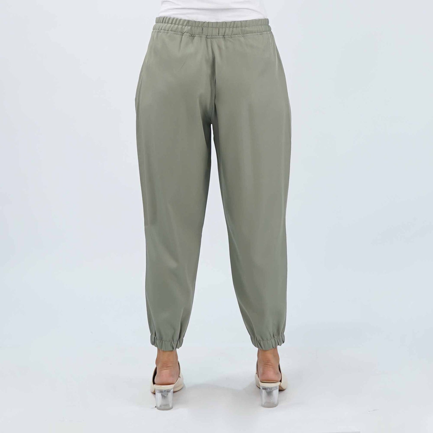 Petrol Ladies Basic Non-Denim Jogger Pants Mid-Rise 172964-U (Green)