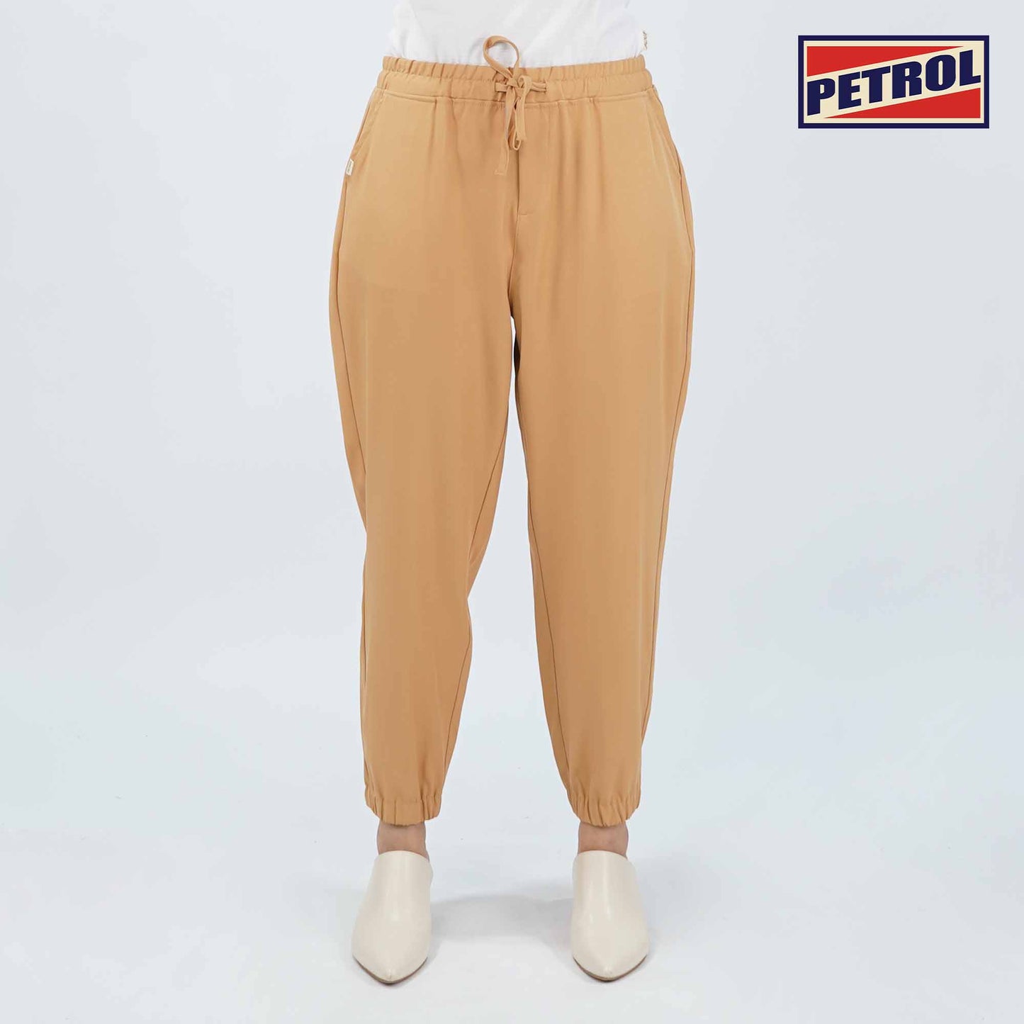 Petrol Ladies Basic Non-Denim Jogger Pants Mid-Rise 172964-U (Khaki)