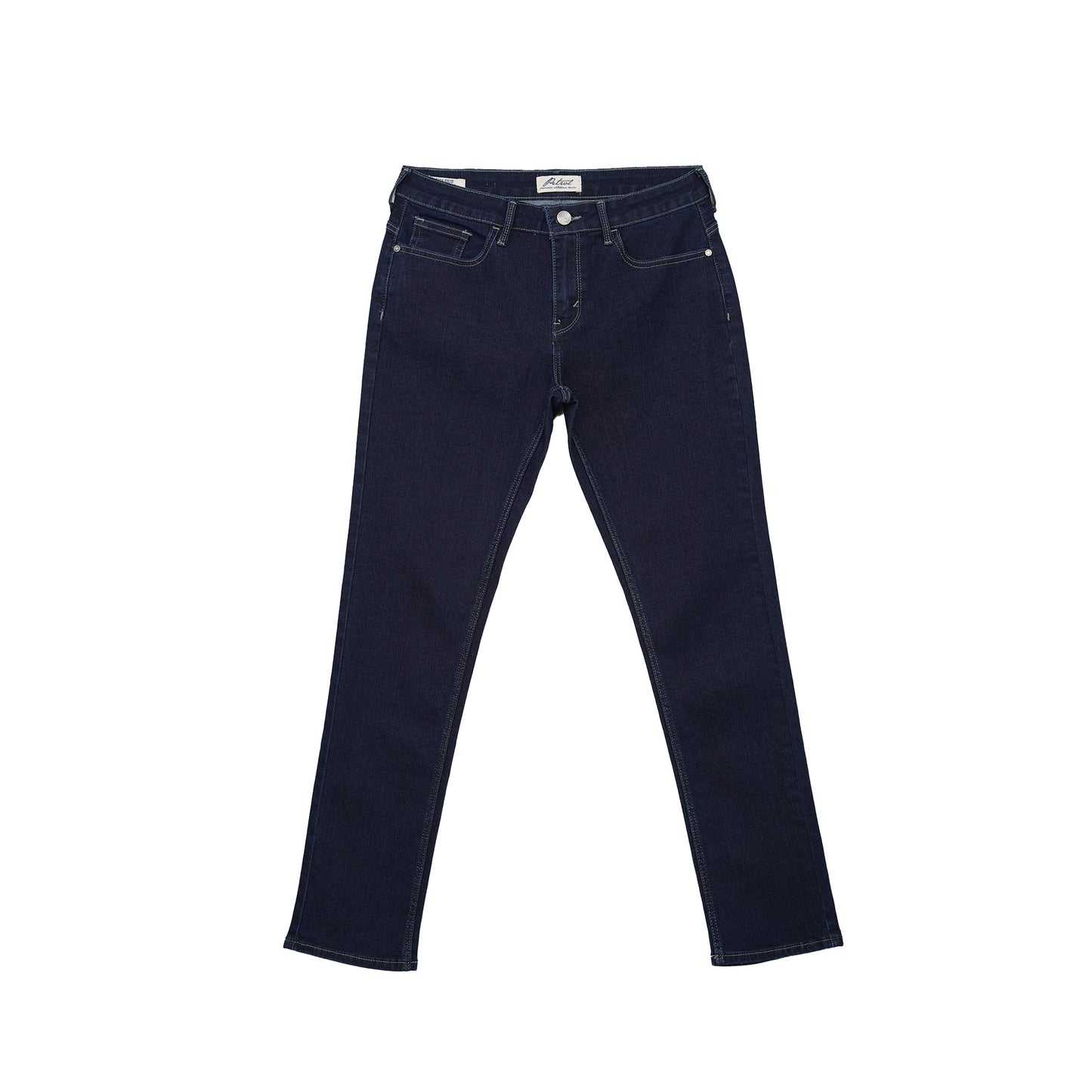 Petrol Ladies Basic Denim Pants Hi-Rise Slim Fitting 178543-U (Dark Shade)