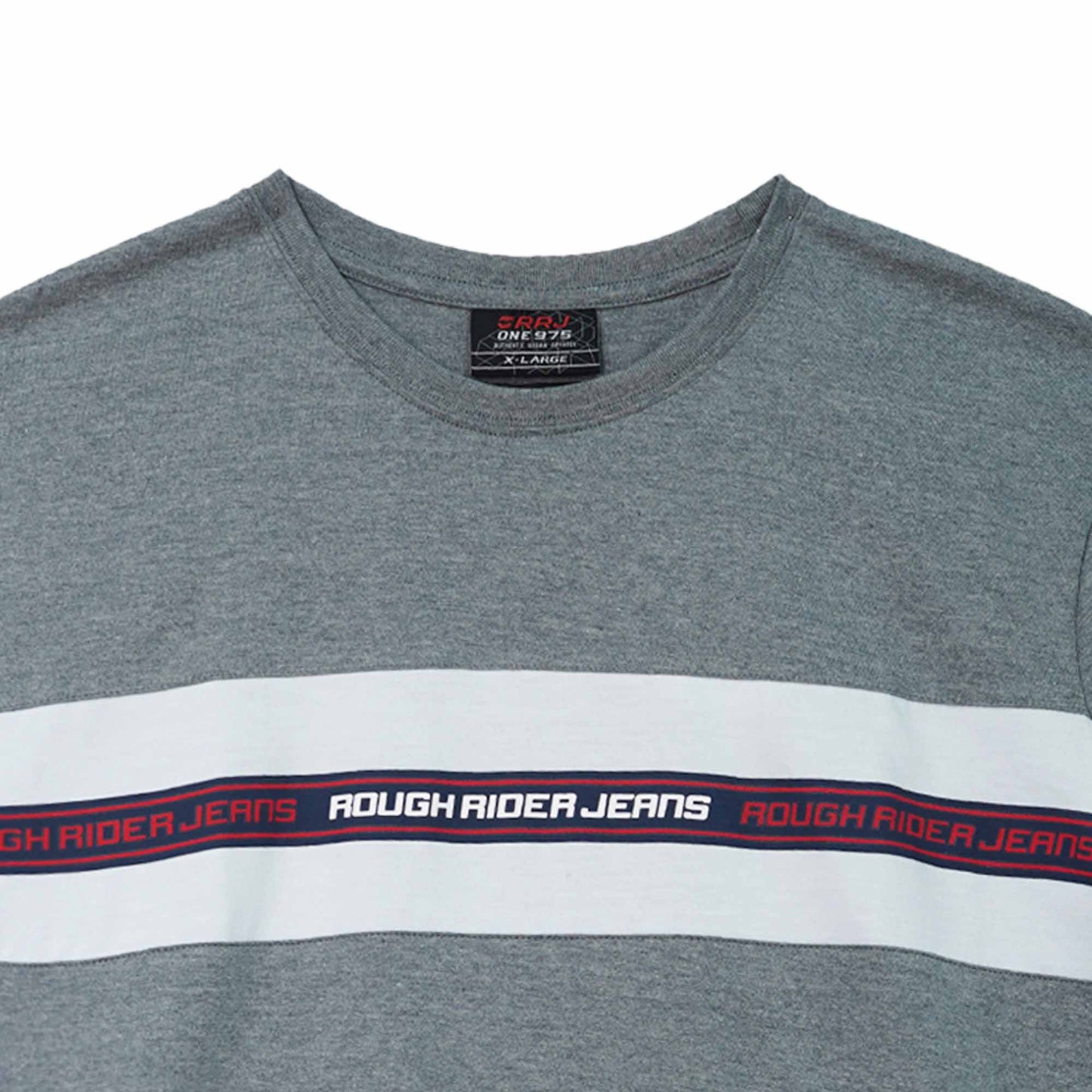 RRJ Men's Basic Tees Semibody Fitting 111009 (Light Gray)