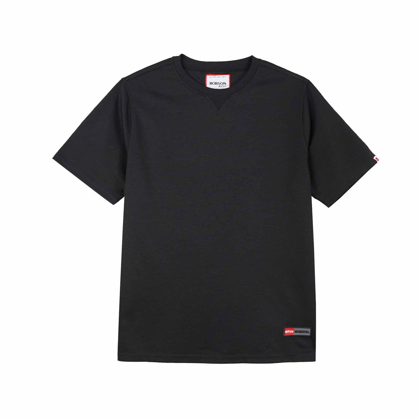 Bobson Japanese Men's Basic Tees Regular Fit 175865-U (Black)