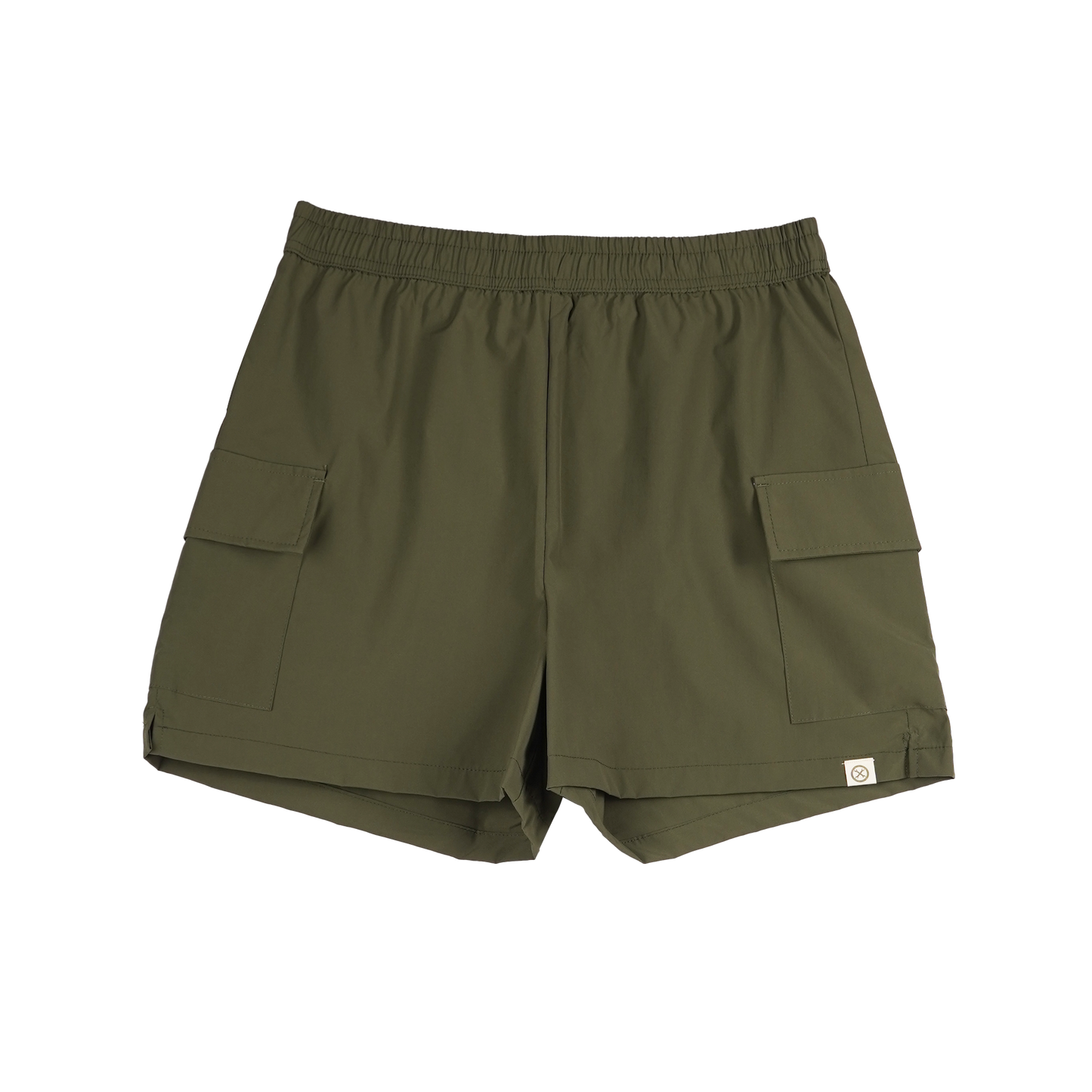 Petrol Ladies Basic Non-Denim Cargo Short 184842 (Fatigue)
