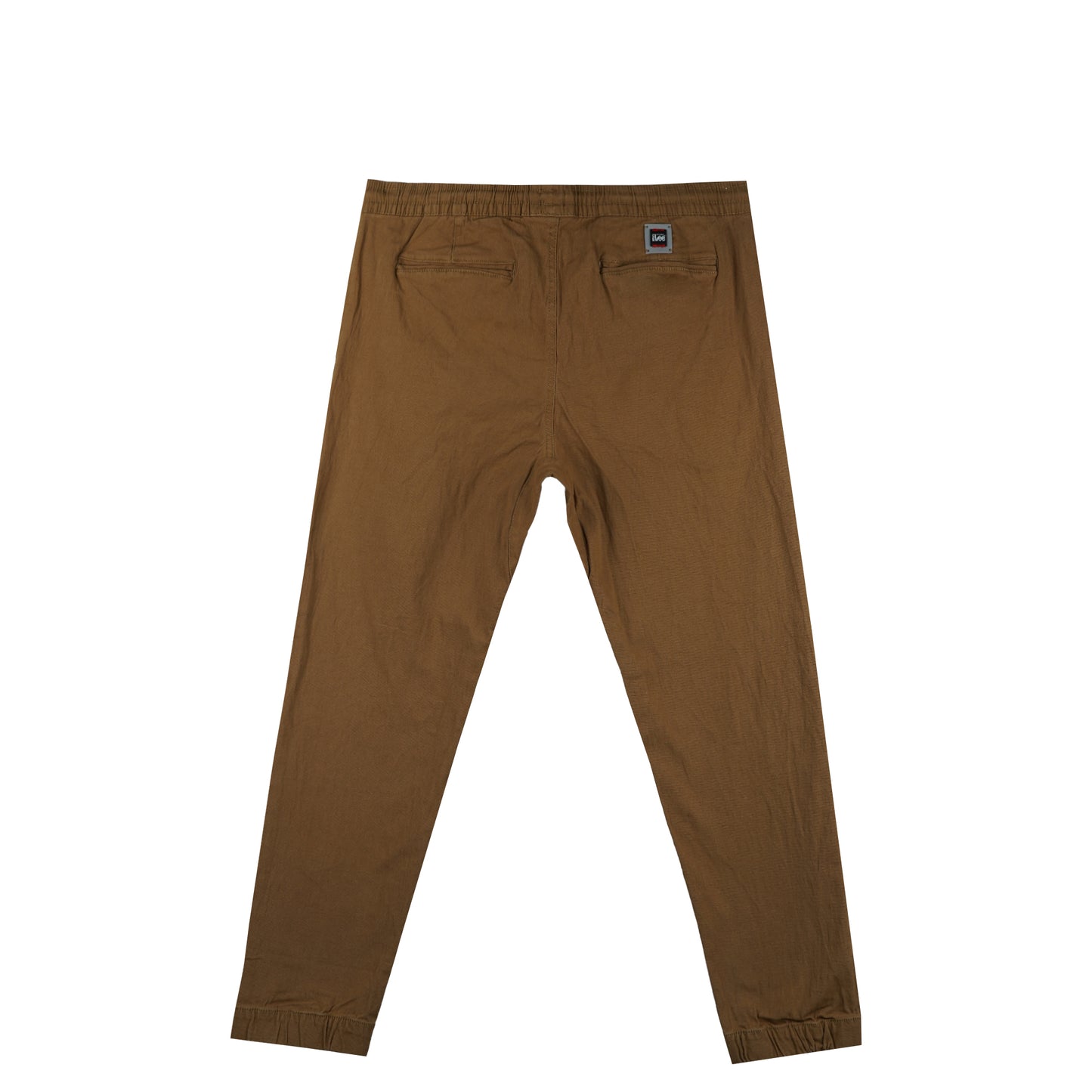 Stylistic Mr. Lee Men's Basic Non-Denim Jogger Pants Mid Waist 176596 (Khaki)